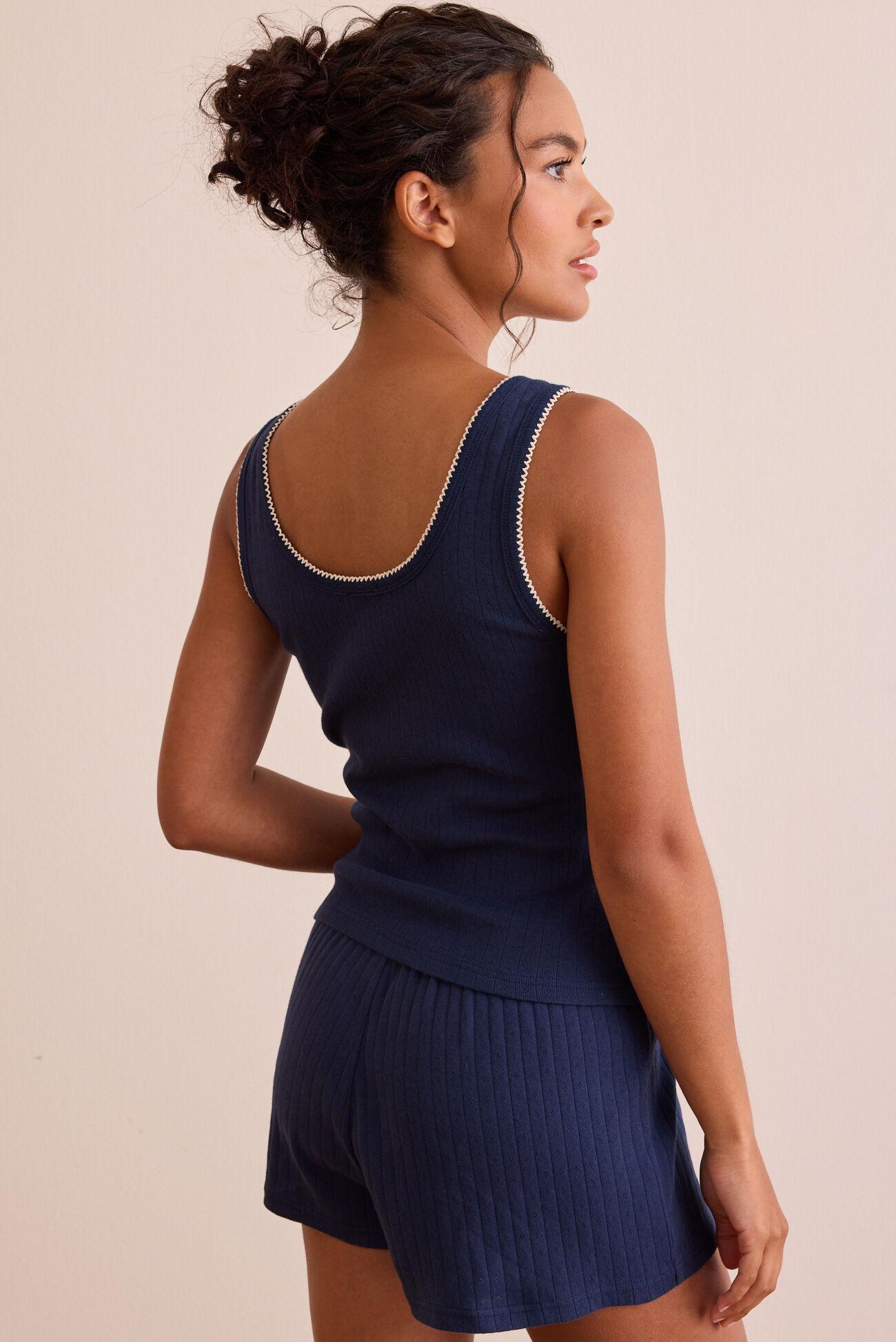 Lace Breeze Rib Tank Product Image