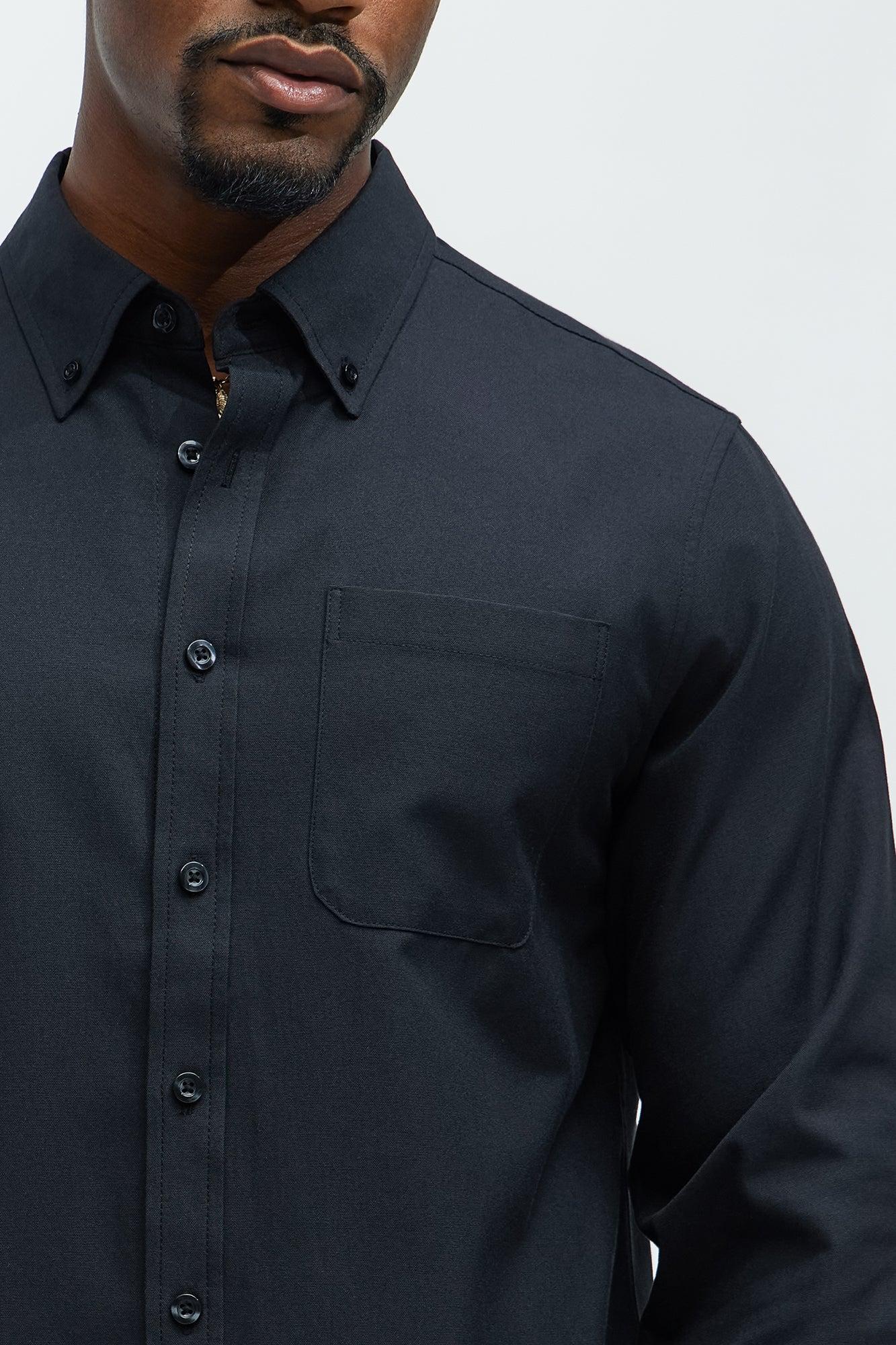 Oxford Classic Shirt - Black Product Image