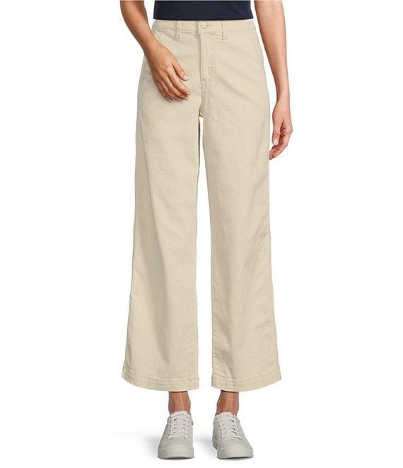 L.L.Bean 207 Vintage High Rise Wide Leg Stretch Denim Jeans Product Image