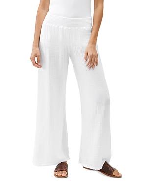 Michael Stars Smocked Wide-Leg Pants Product Image