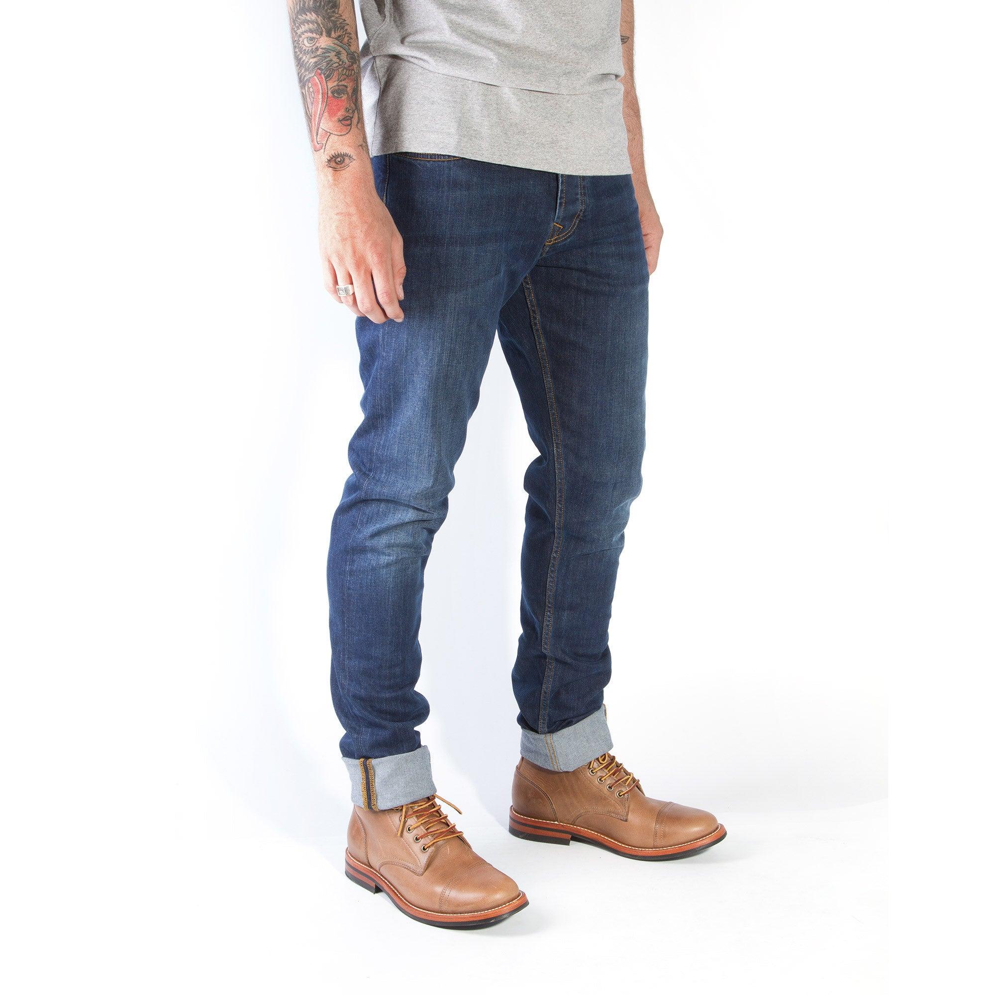 Alma Tapered - Worn Indigo Product Image