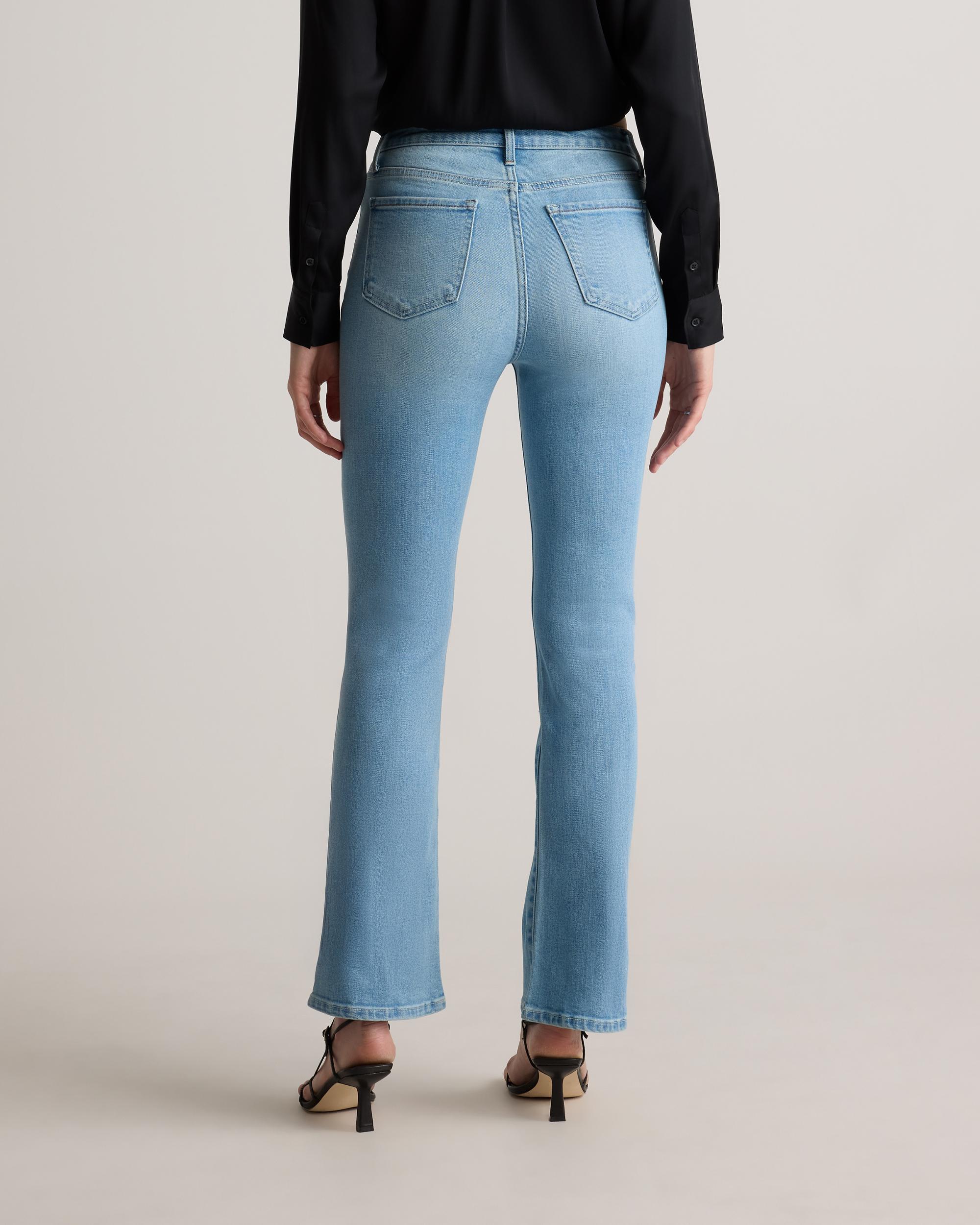 Quince | Women's Bella Stretch Kick Flare Jeans Organic Cotton Product Image