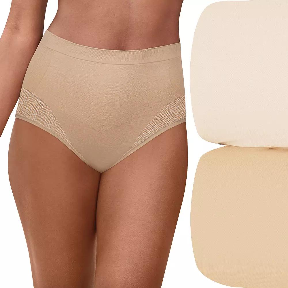 Bali Comfort Revolution 2-Pack Firm Control Brief Panty Set 0048, Women's,  Product Image