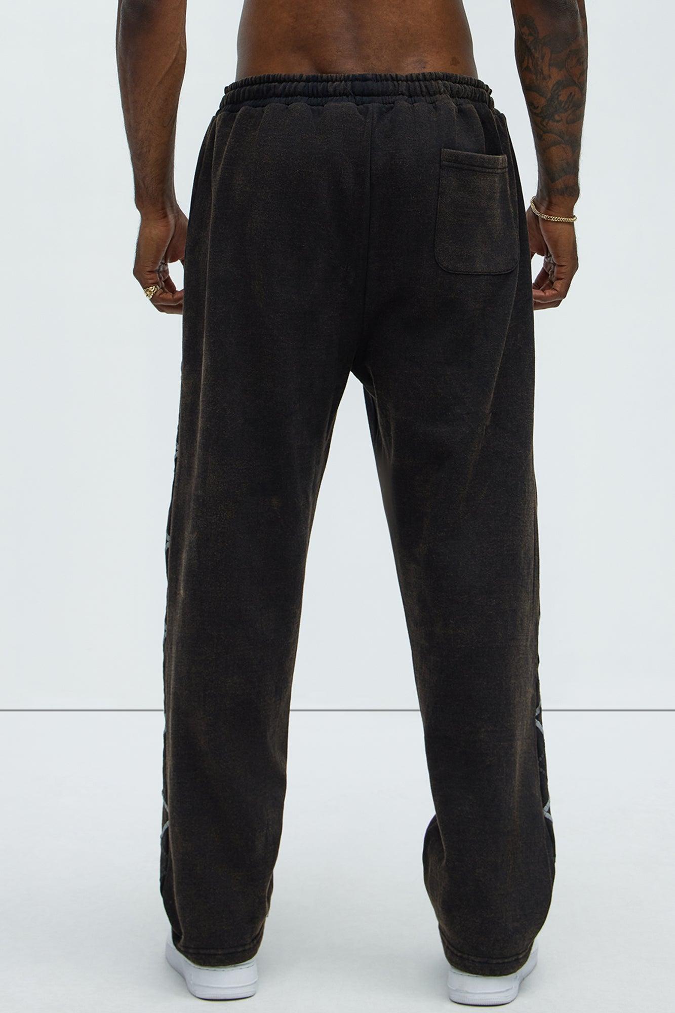 No Love Lost Skeleton Sweatpants - Black Product Image