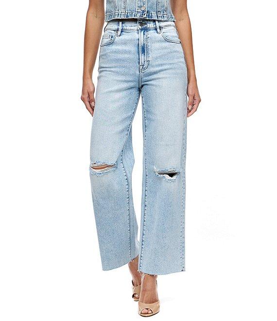 Hidden Jeans Logan High Rise Distressed Dad Jeans Product Image