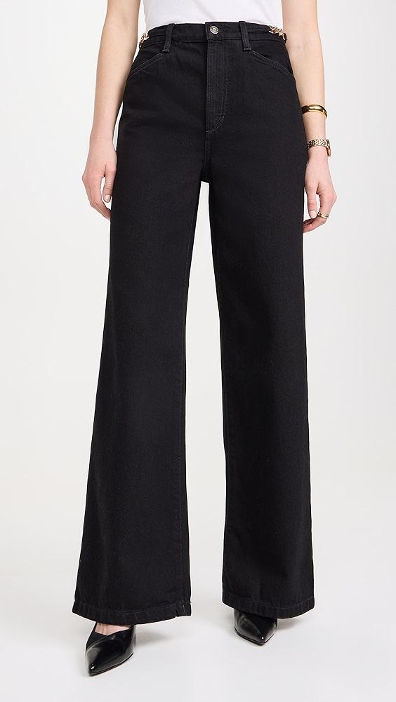 Favorite Daughter The Fancy Mischa Wide Leg Jeans | Shopbop Product Image