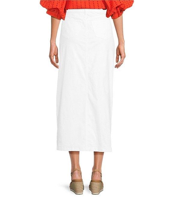 NYDJ High Rise Denim Midi Skirt Product Image