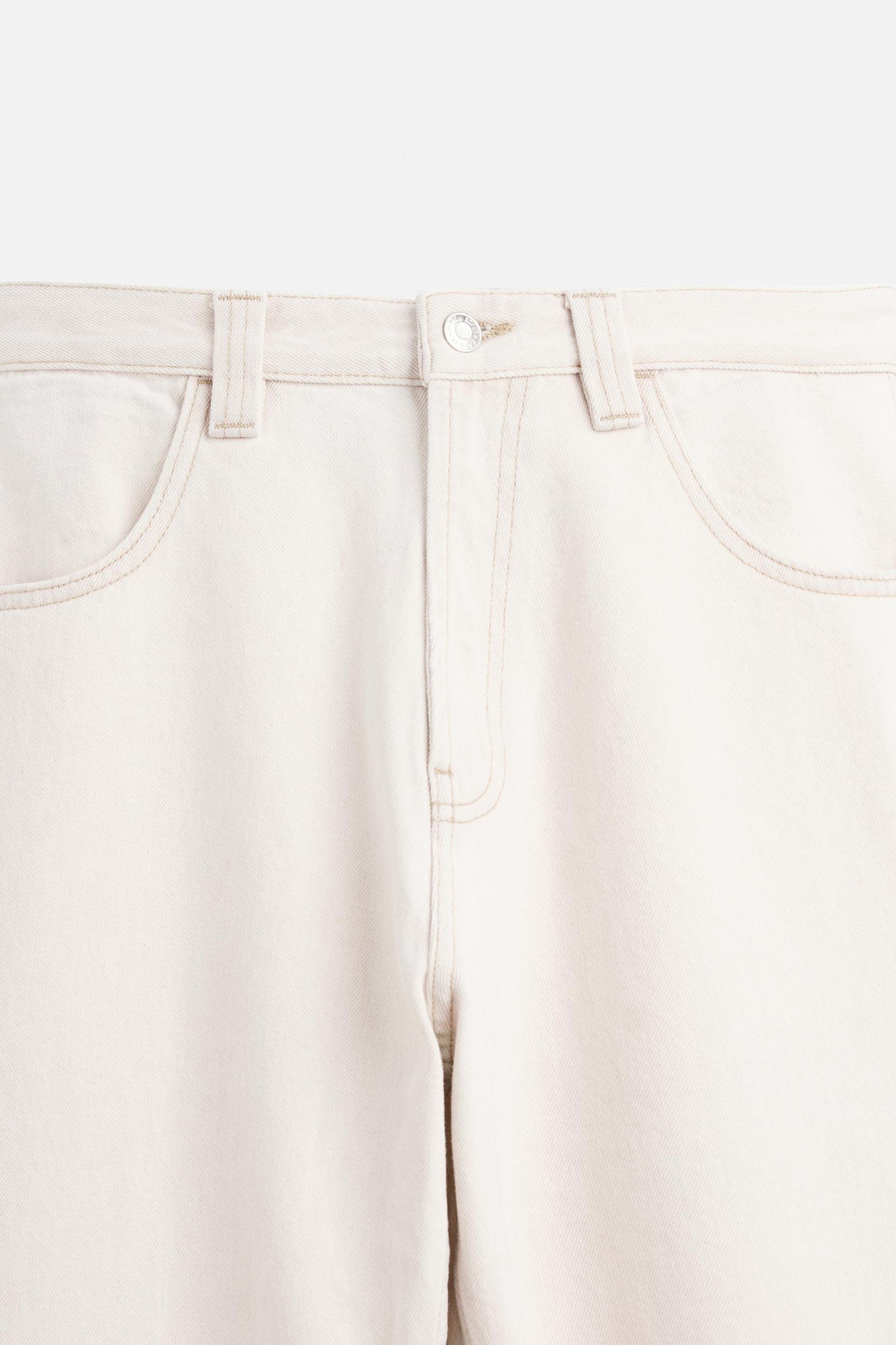 SEAMED BAGGY FIT JEANS Product Image