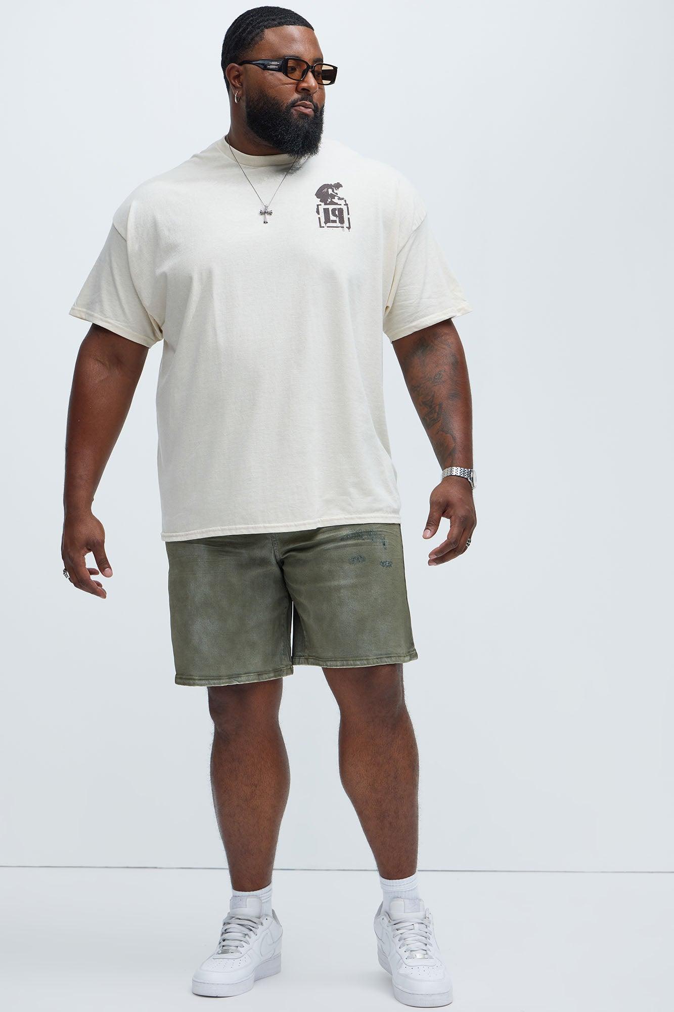 Linkin Park Meteora Track List Oversized Short Sleeve Tee - Off White Product Image