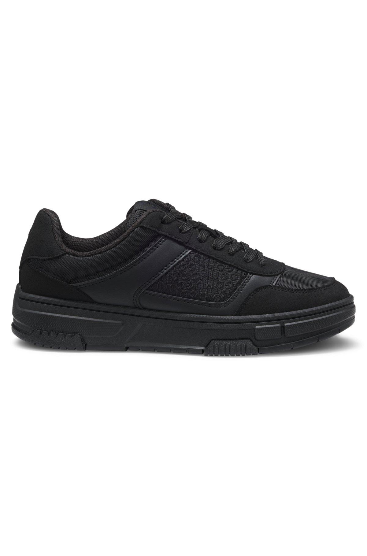 Lace-up trainers with monogram detailing Product Image
