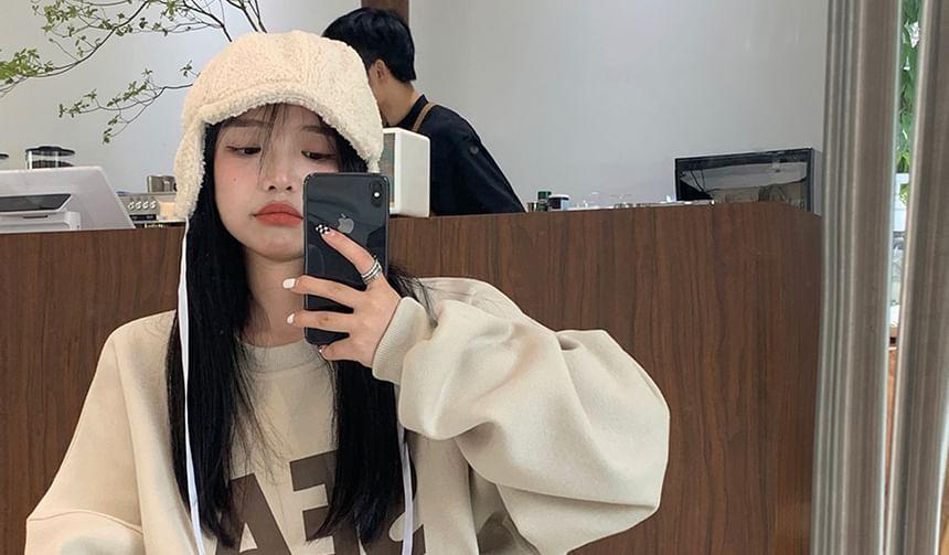 Lettering Sweatshirt / Sweatpants Product Image