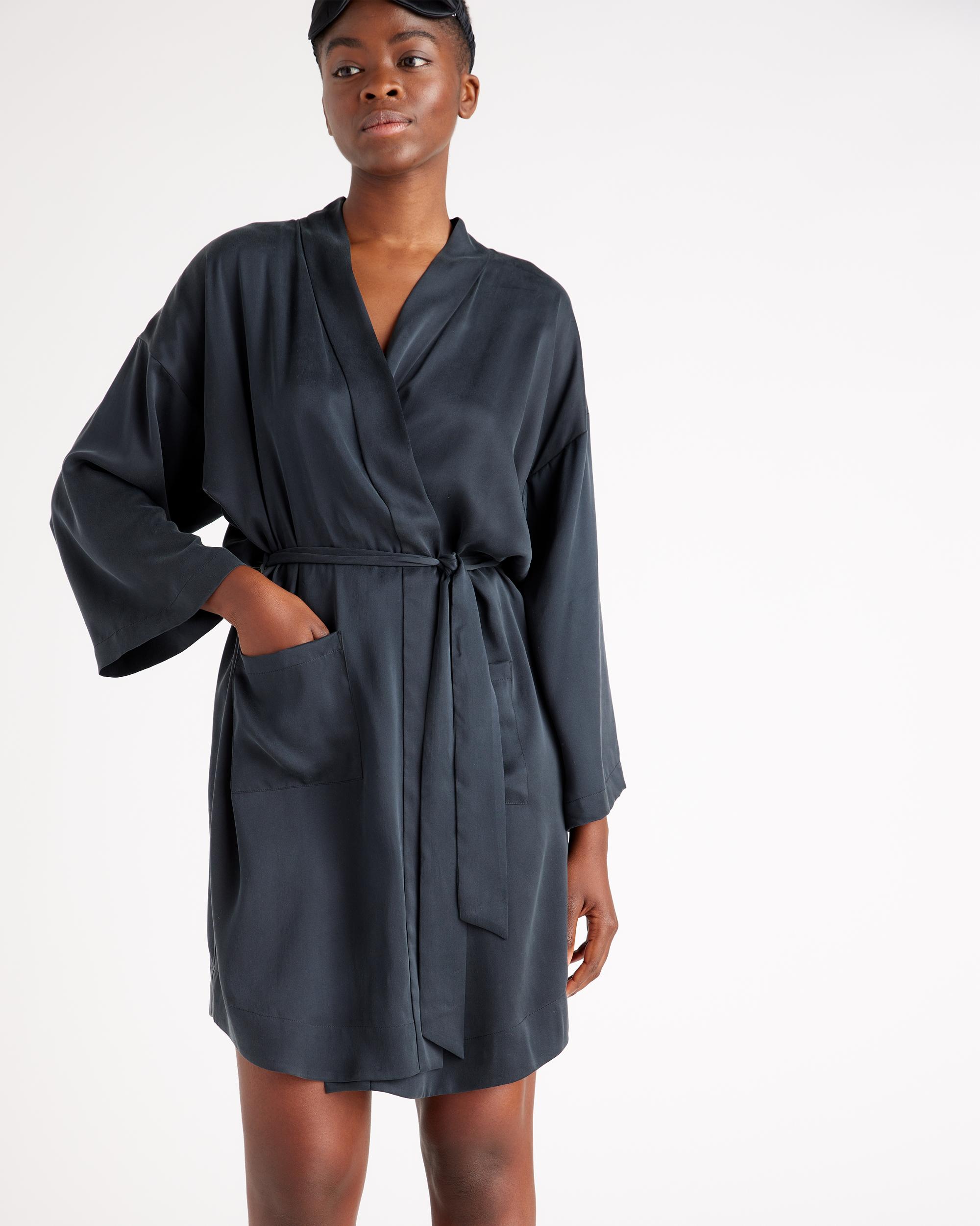Quince | Women's Robe Mulberry Silk Product Image