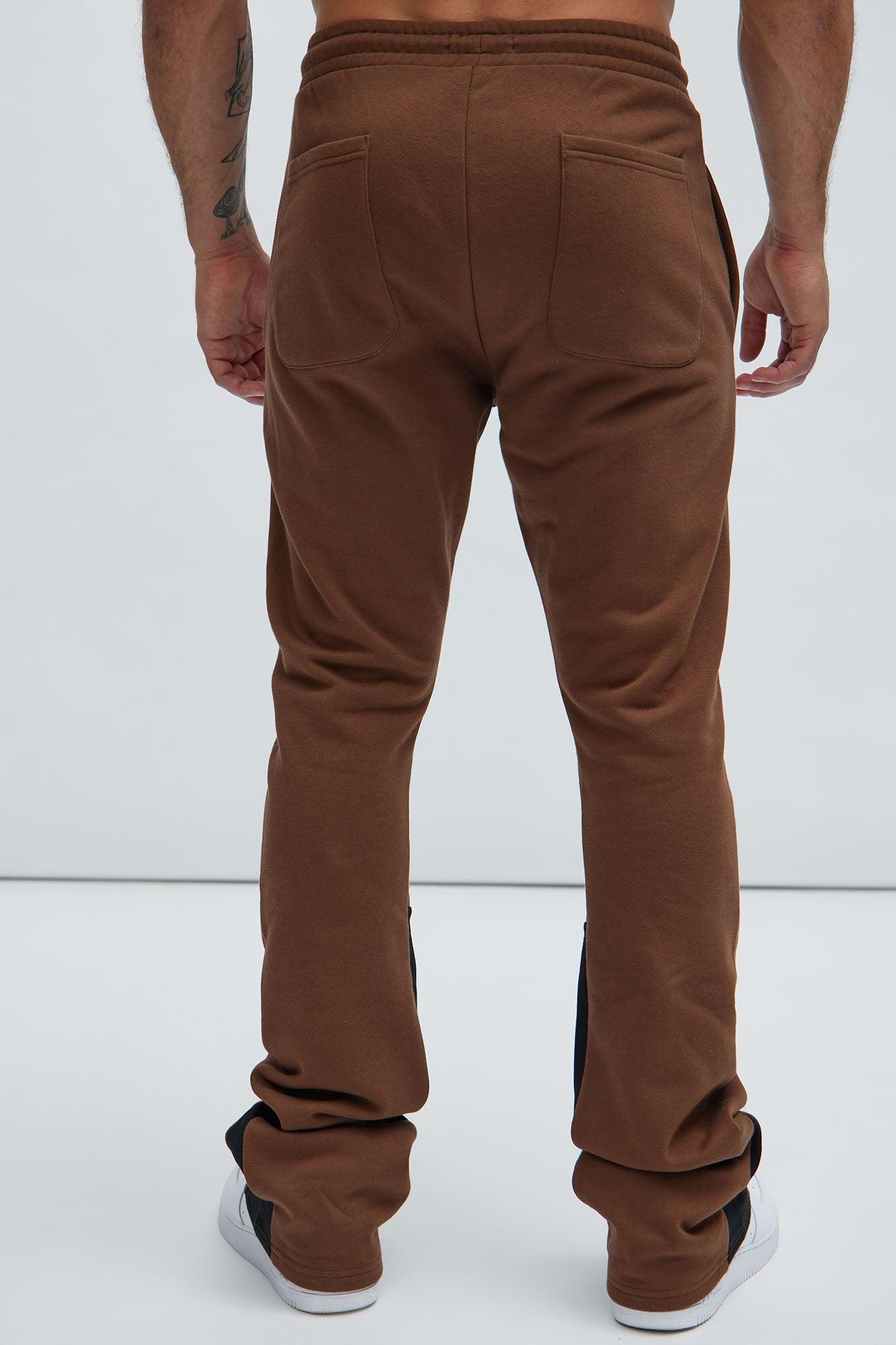 LA Scrap Art Sweatpant - Brown Product Image