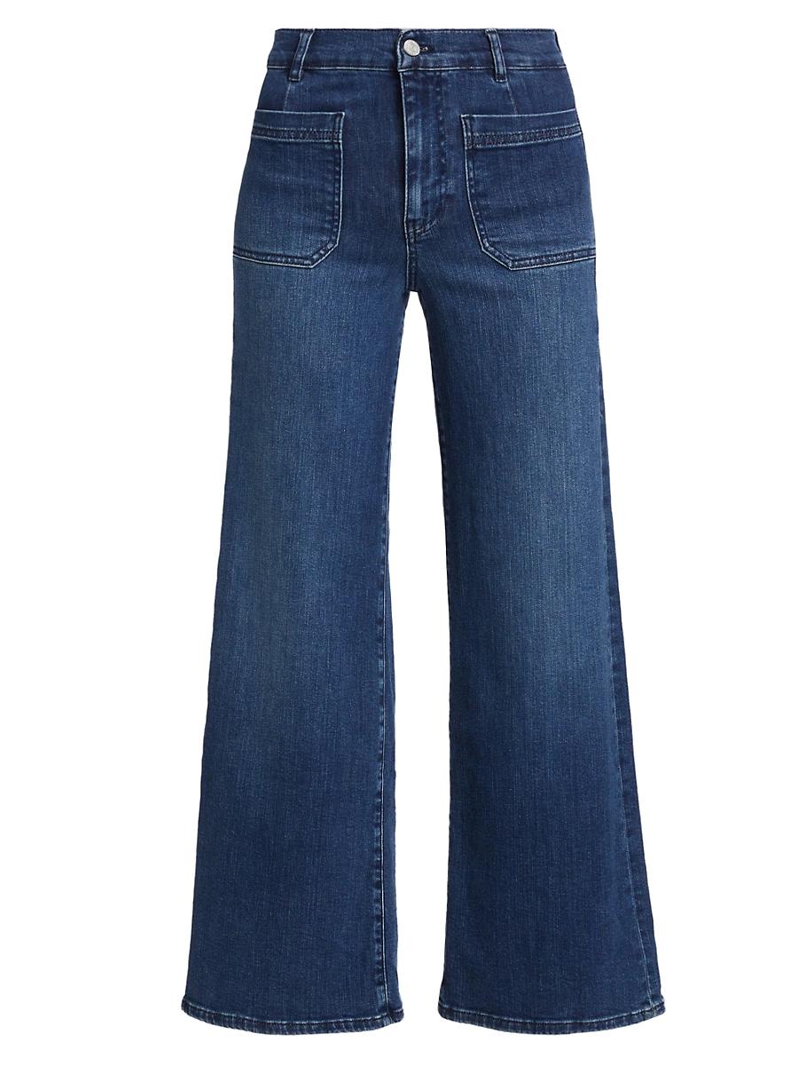 Le Slim Palazzo Bardot Pocket Jeans Product Image