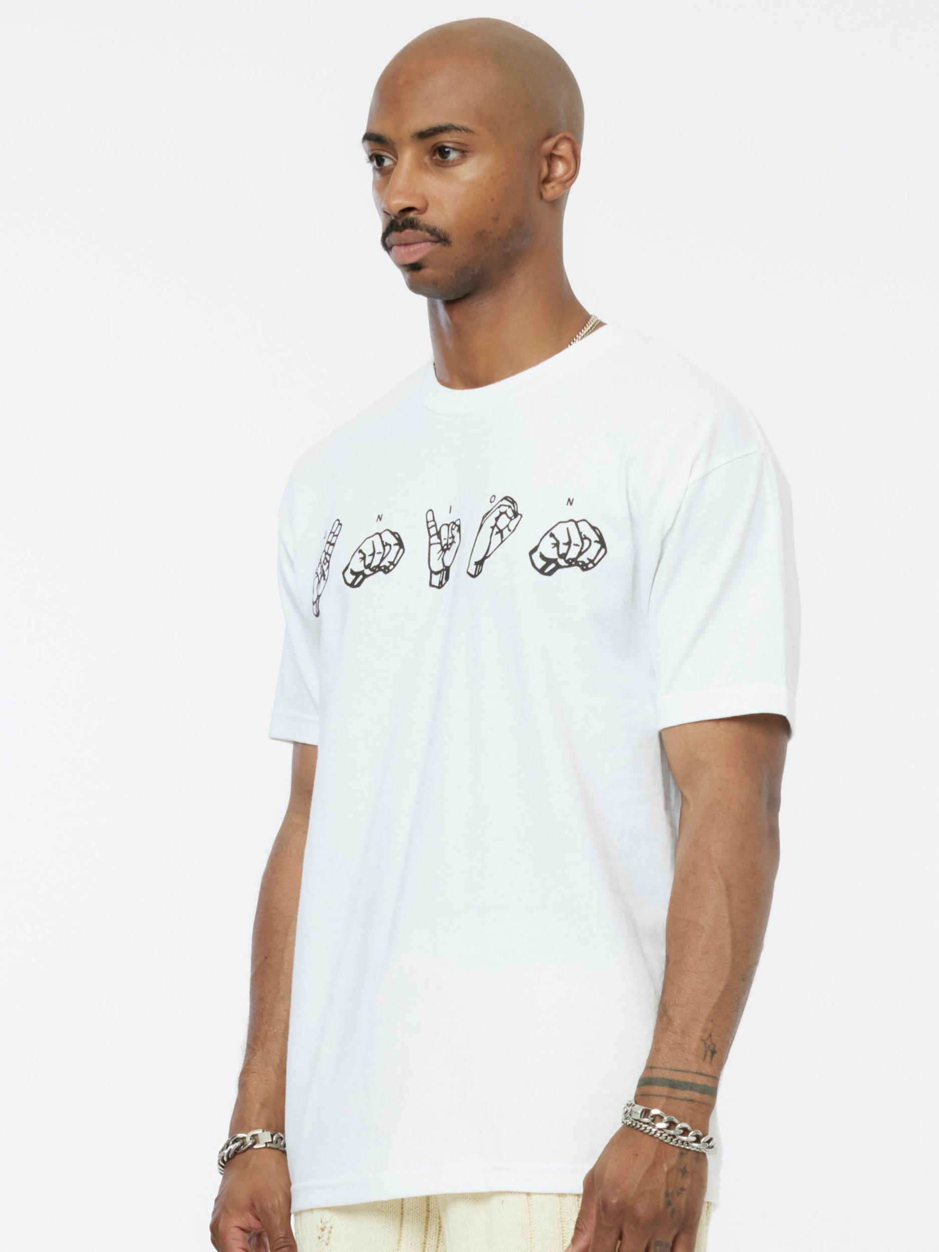 Language Tee (Optic White) Product Image