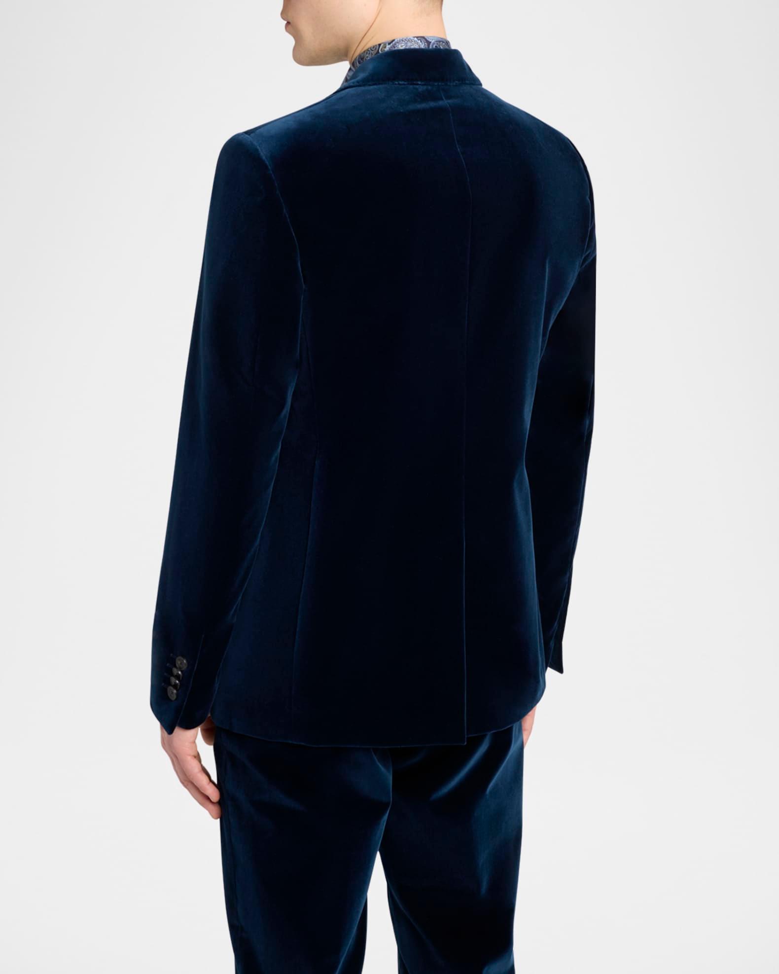 Men's Velvet Peak-Lapel Sport Coat Product Image