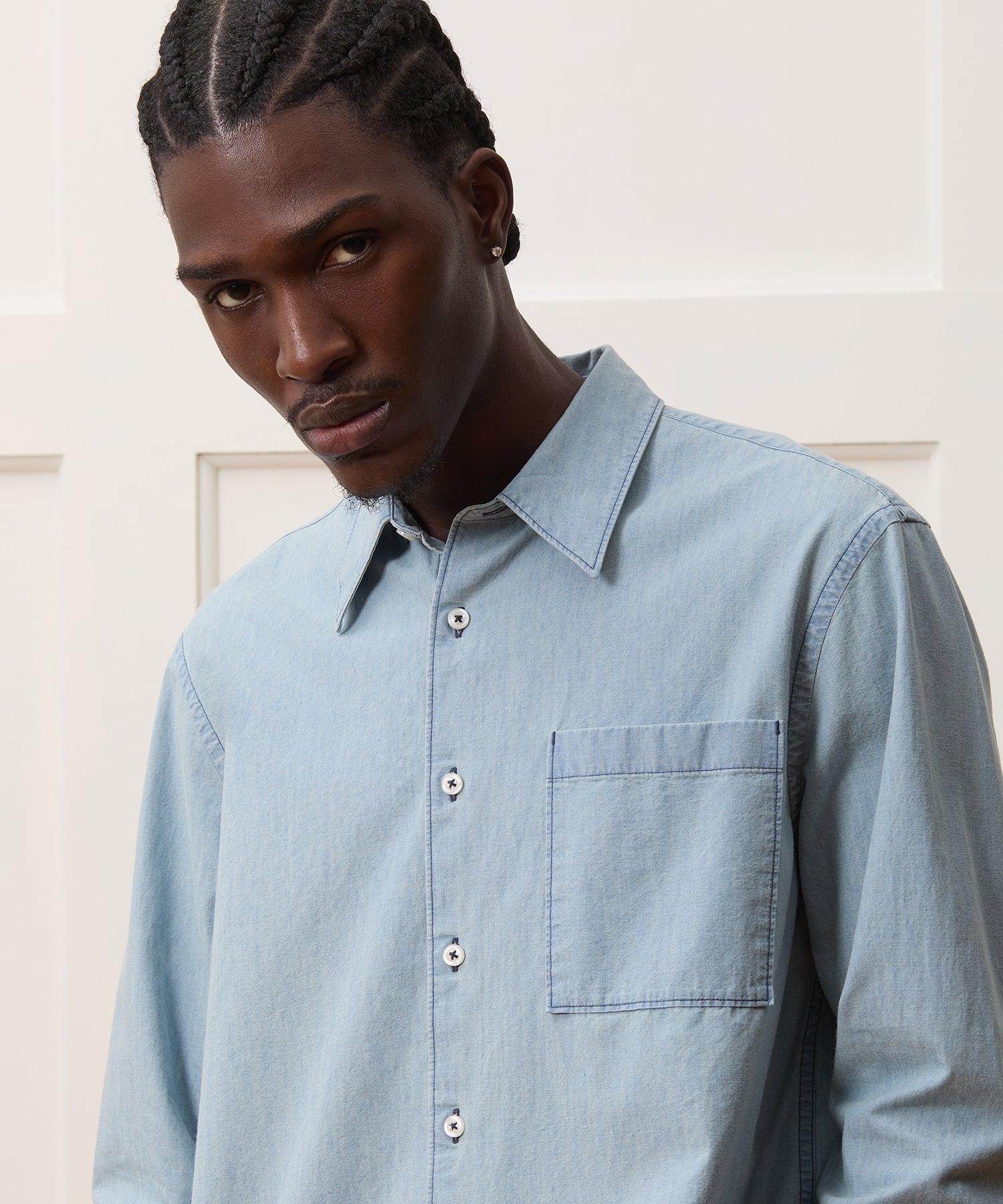 Chambray Big Shirt Product Image