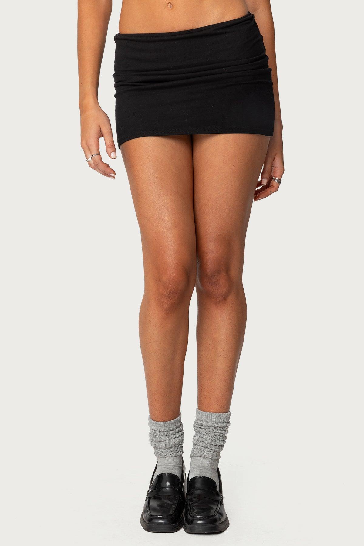 Aisha Low Rise Mini Skirt Product Image