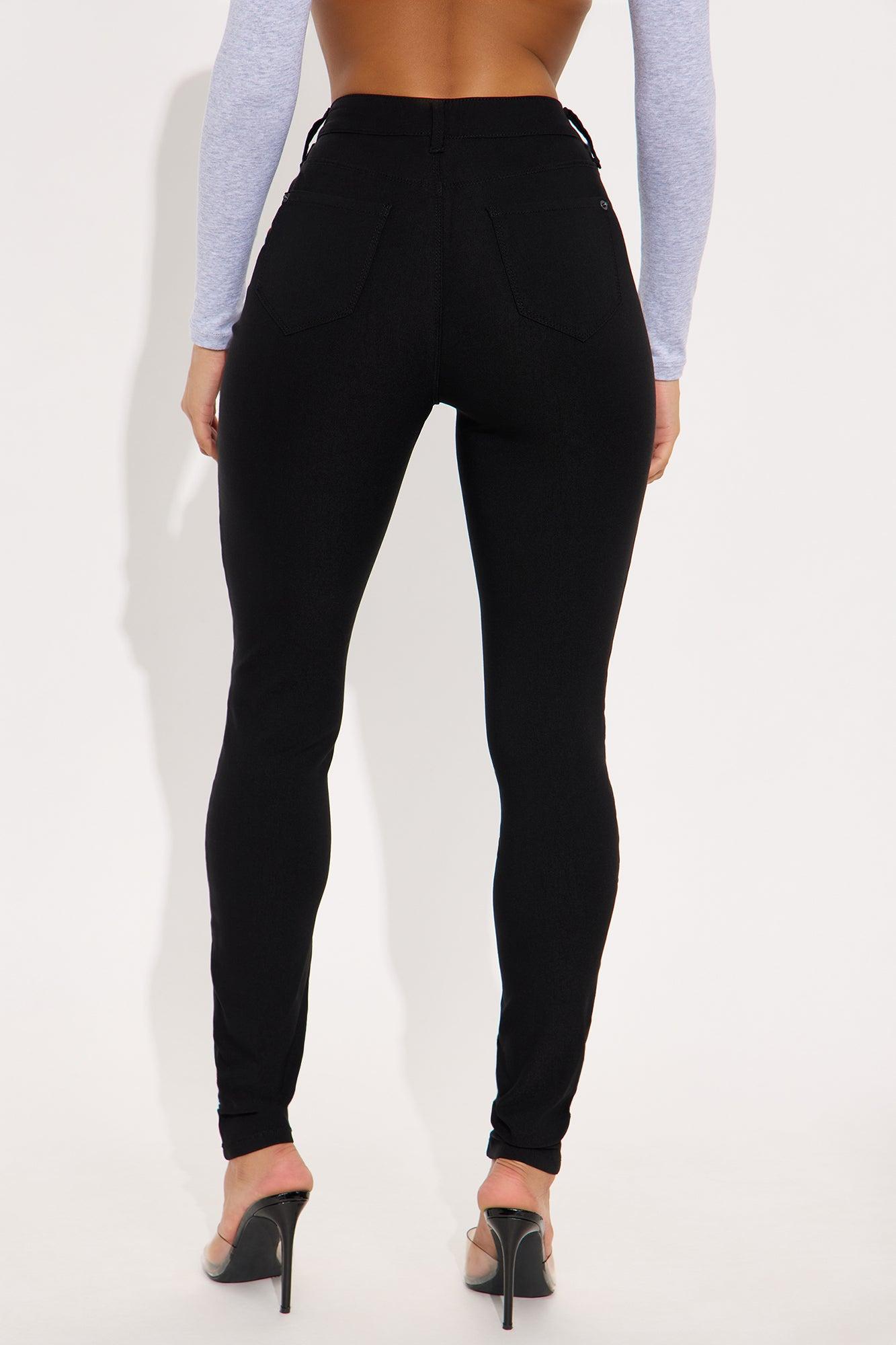 Tall Hyperstretch Skinny Pants - Black Female Product Image