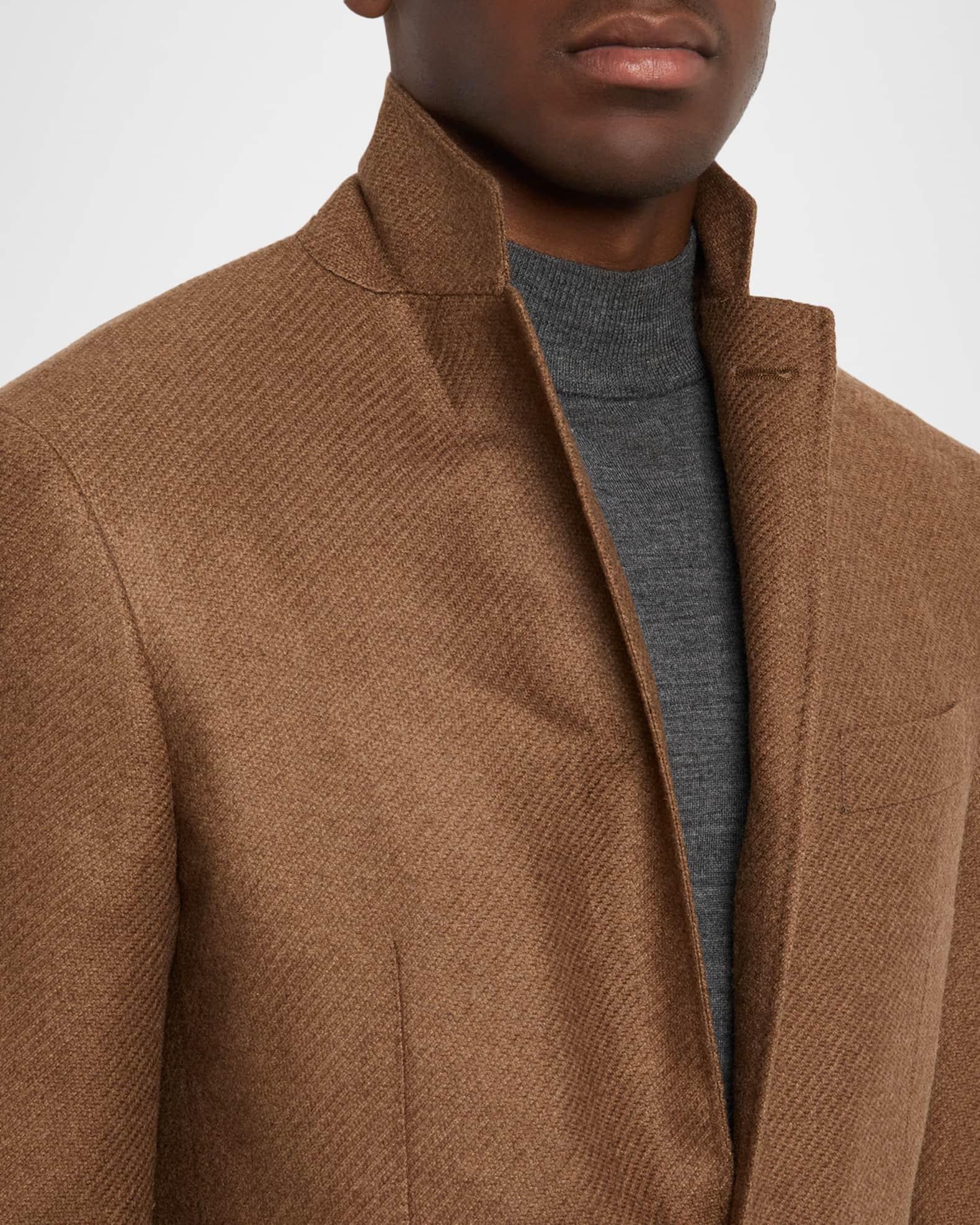 Men's Cashmere and Silk Notch Lapel Blazer Product Image