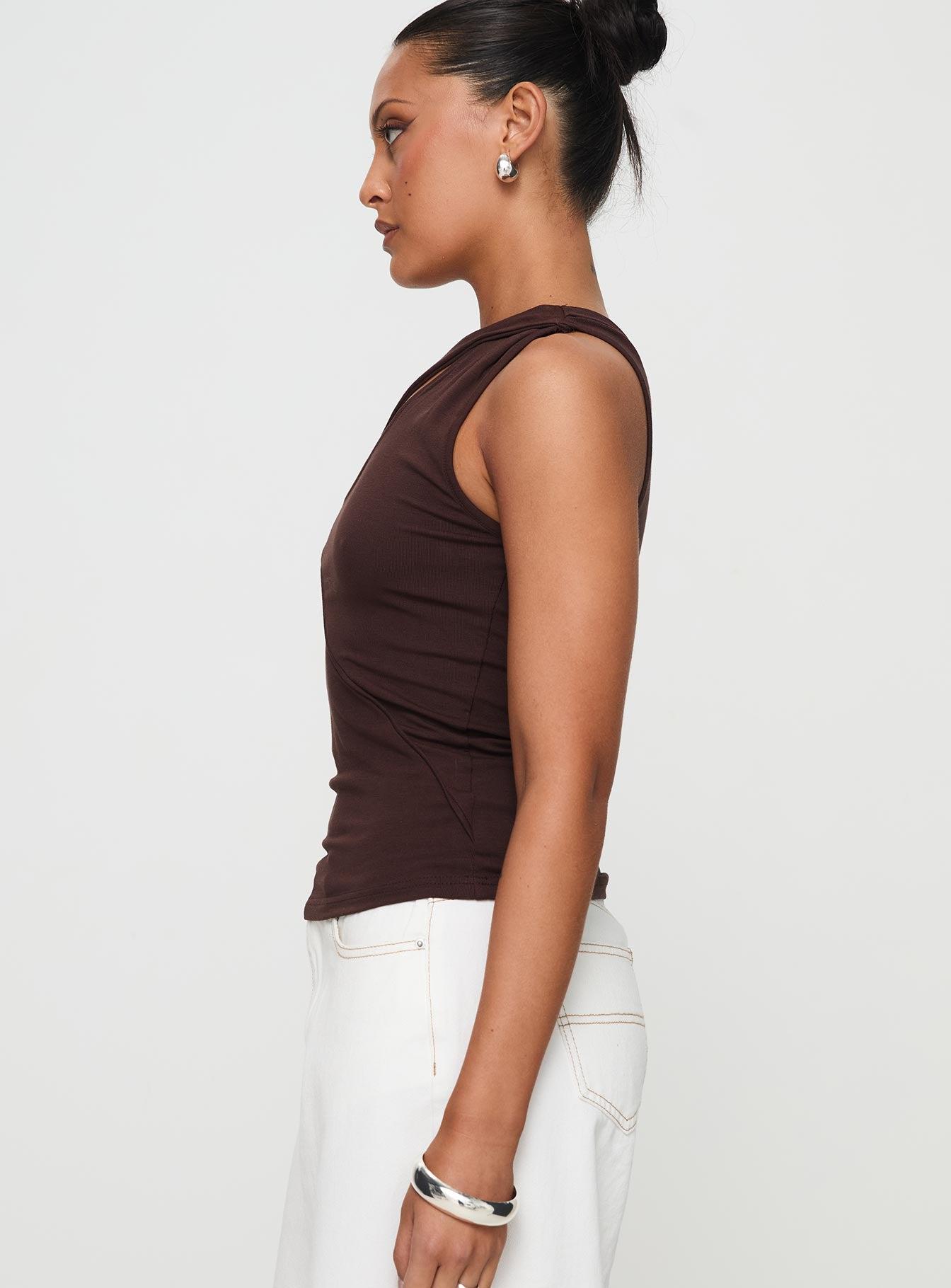 Valoria Top Brown Product Image
