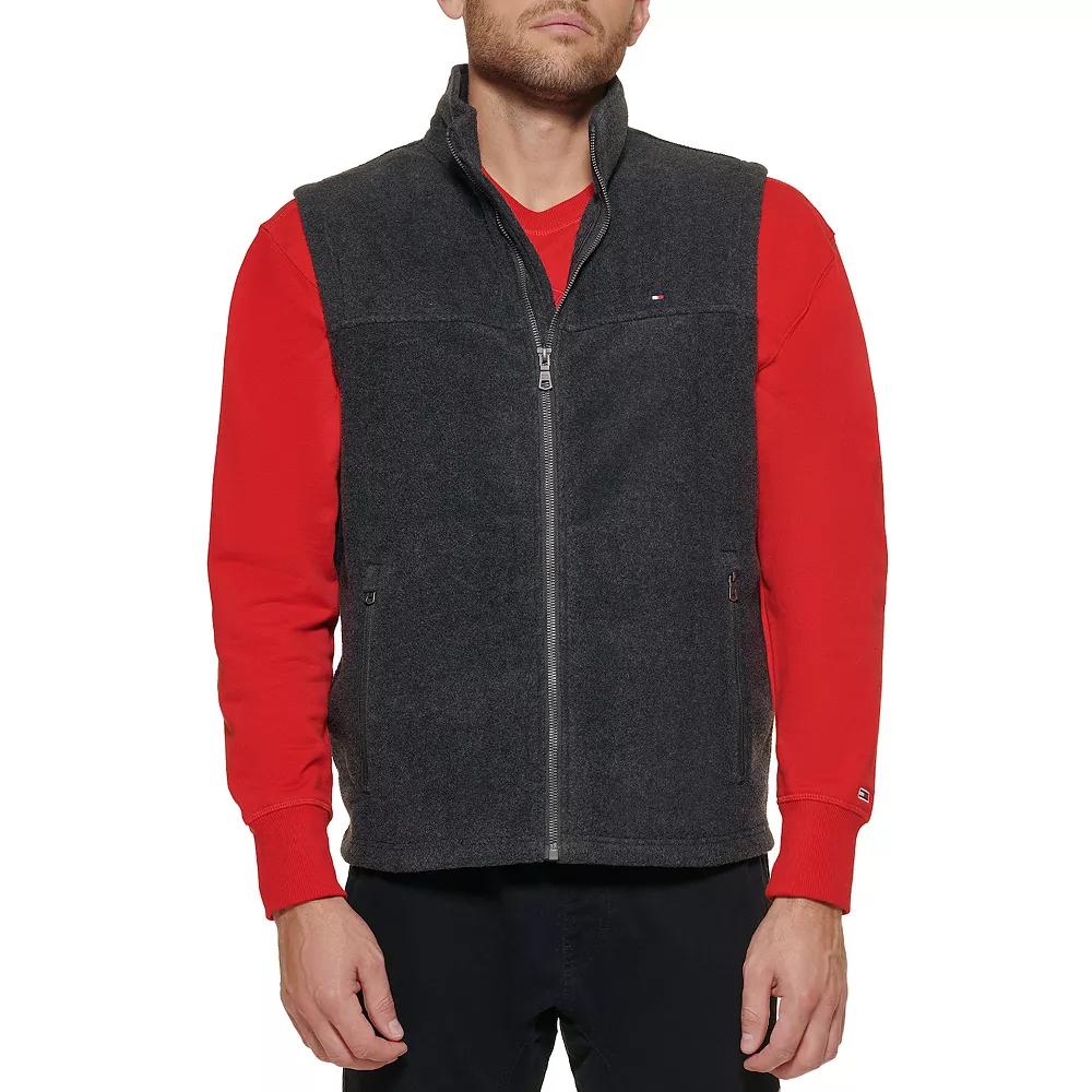 Men's Tommy Hilfiger Fleece Vest,  Product Image