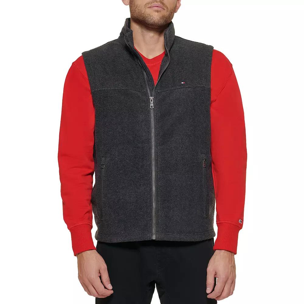 Men's Tommy Hilfiger Fleece Vest,  Product Image