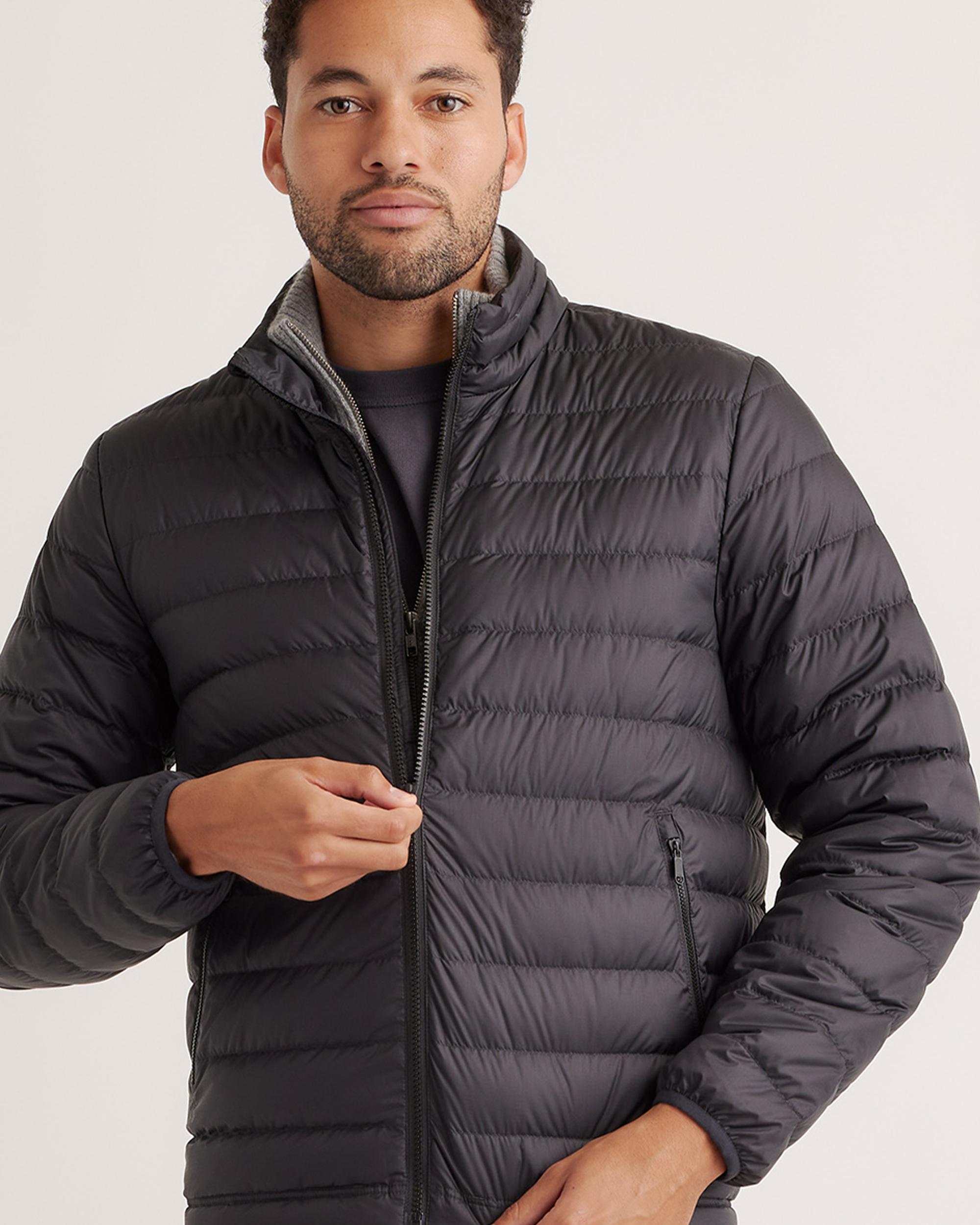 Quince | Men's Lightweight Down Packable Puffer Jacket Recycled Polyester Product Image