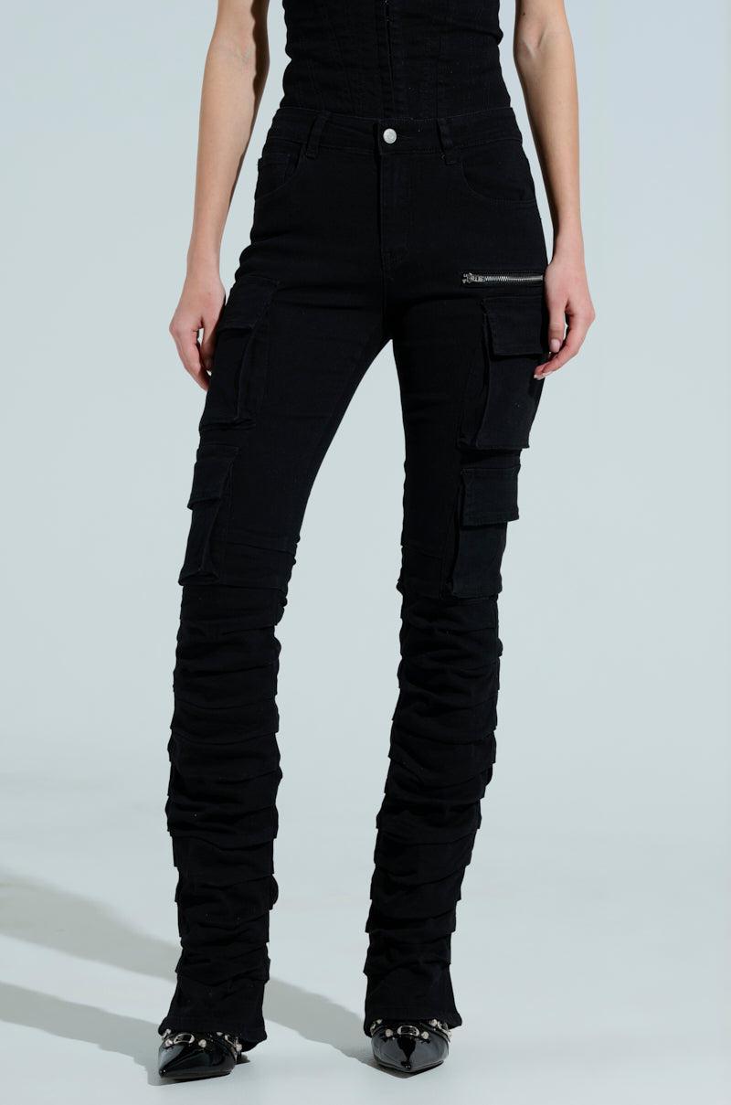 DOUBLE VISION VINTAGE WASH DENIM PANT Product Image