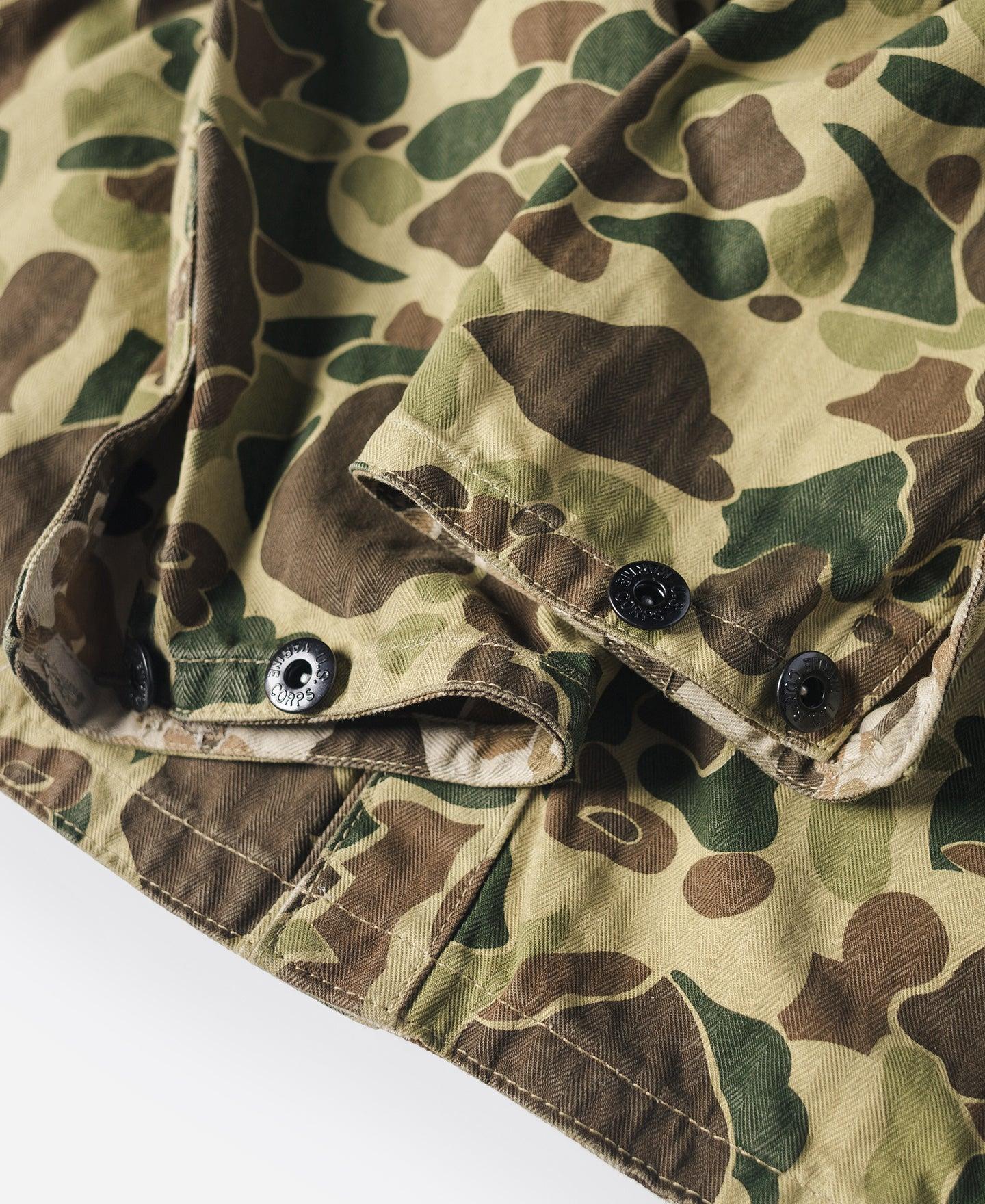 WWII USMC Type P-44 HBT Duck Hunter Camo Jacket Product Image