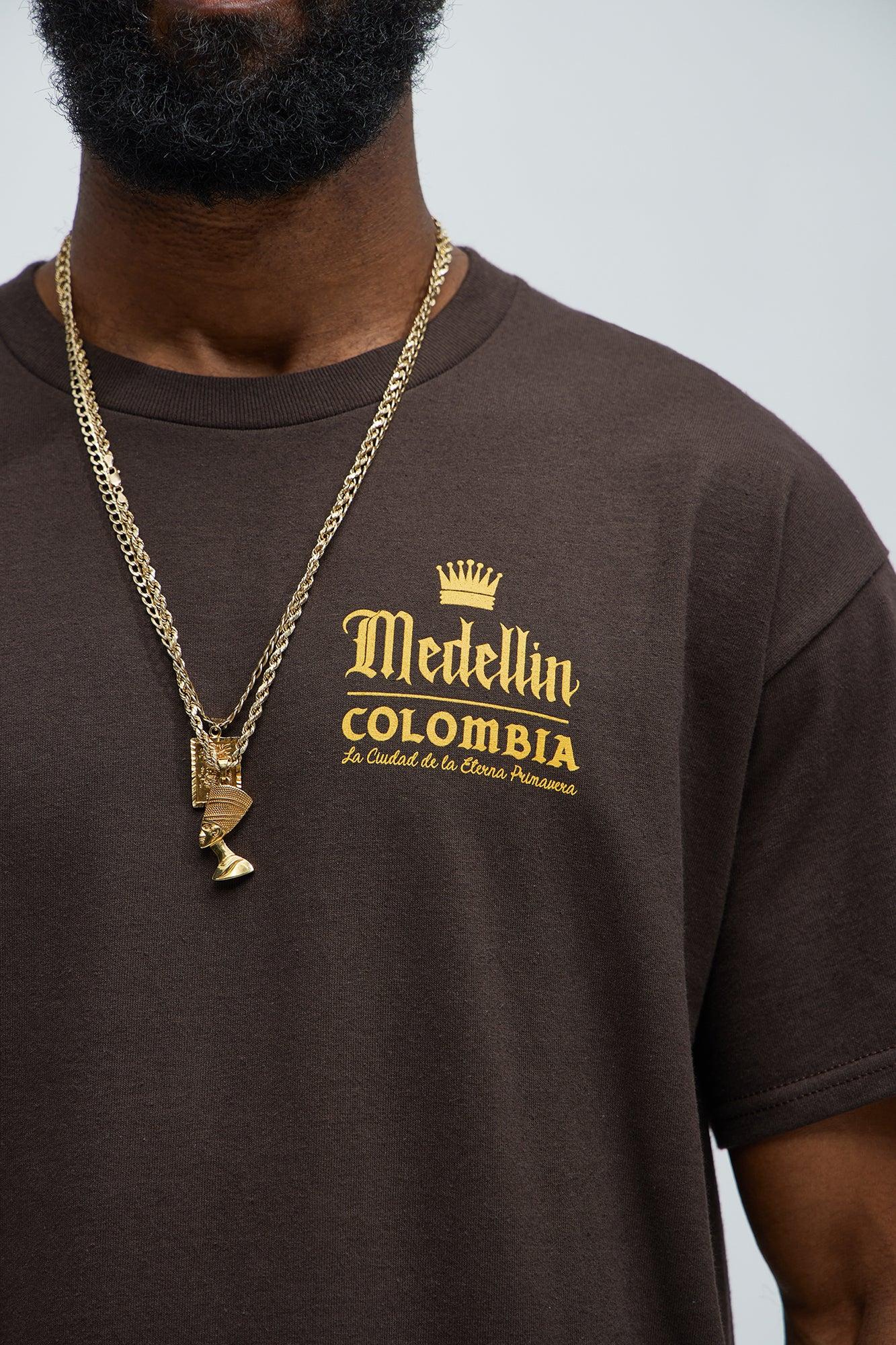 Medellin Forever Short Sleeve Tee - Brown Product Image