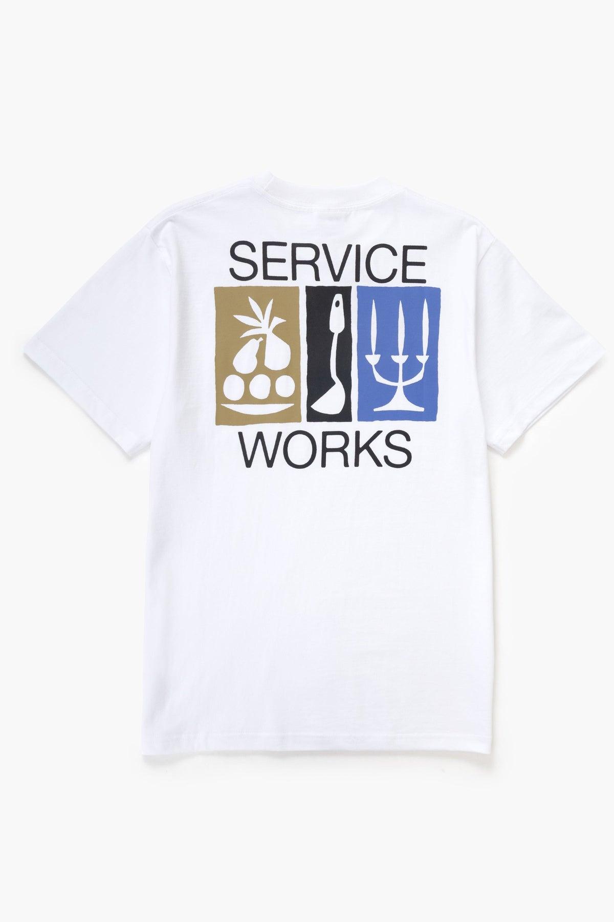 Service Works - Nourish Tee - White Product Image