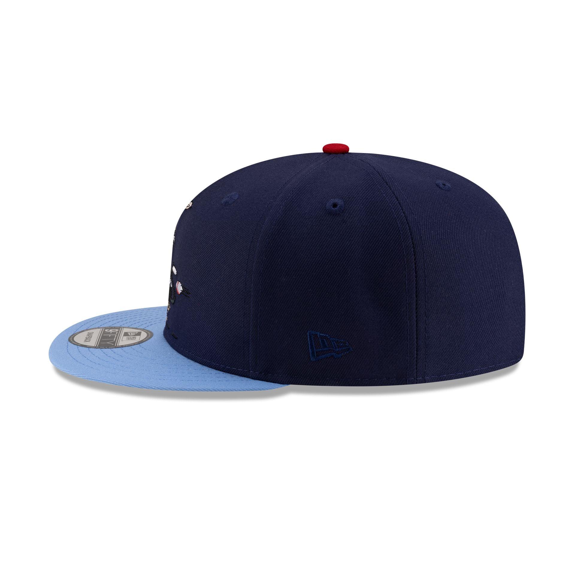 Los Angeles Angels Mascot Light Navy 9FIFTY Snapback Hat Male Product Image
