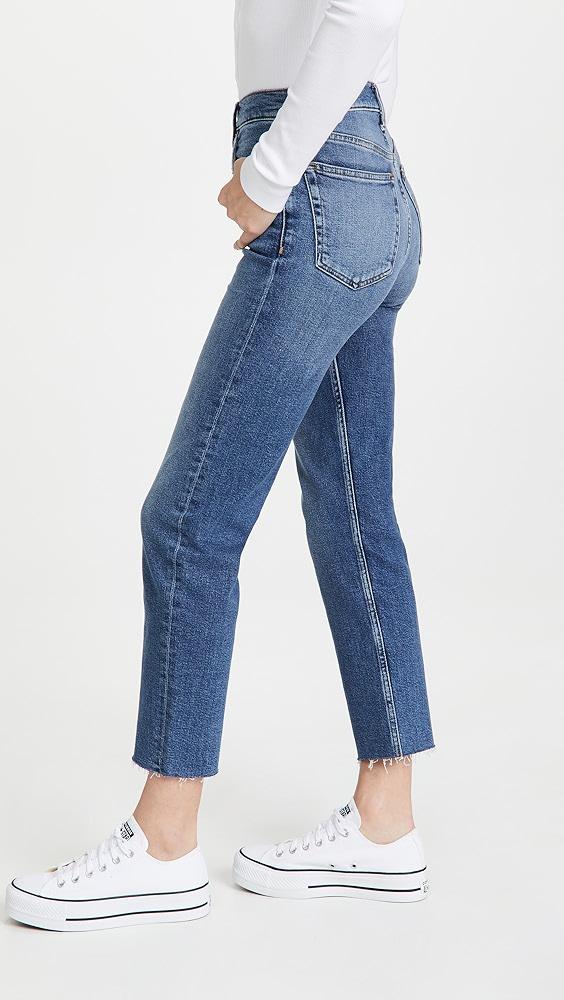 RE/DONE High Rise Comfort Stretch Stove Pipe Jeans | Shopbop Product Image