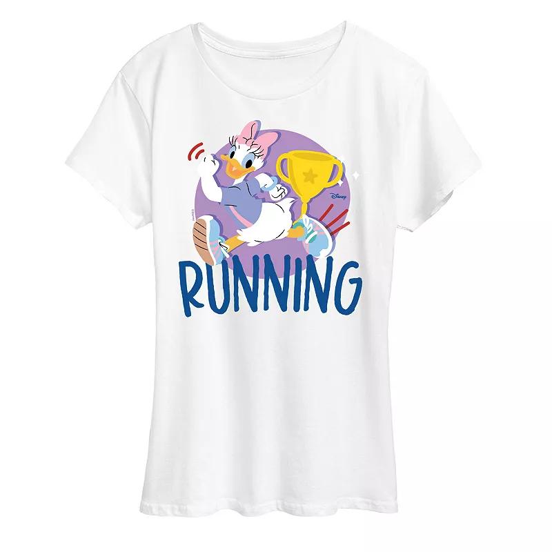 Disney's Daisy Duck Women's Running Graphic Tee,  Product Image