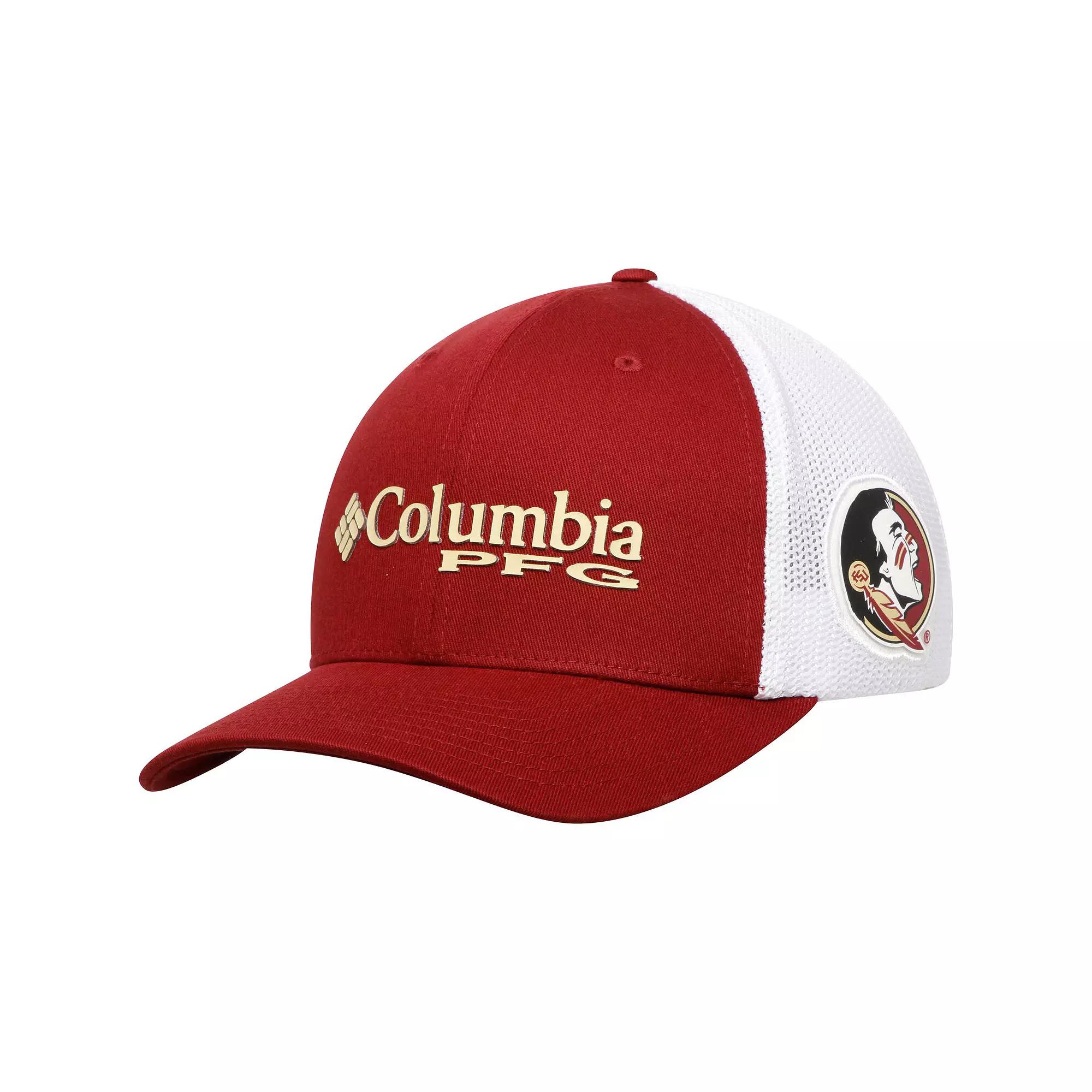 Men's Columbia Garnet Florida State Seminoles Collegiate PFG Flex Hat,  Product Image