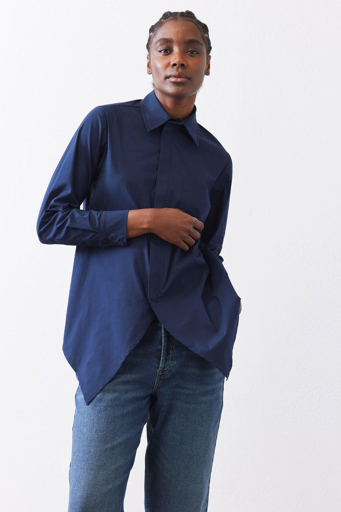 Power Move Poplin Top Product Image