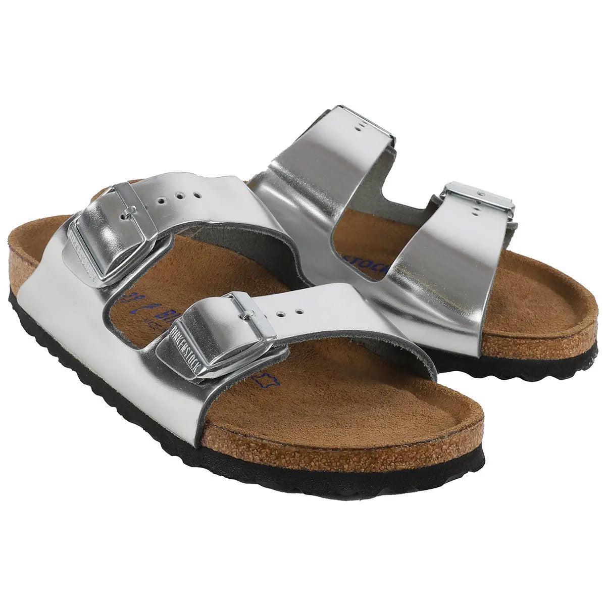 Birkenstock Arizona Soft Footbed Leather Sandals Product Image