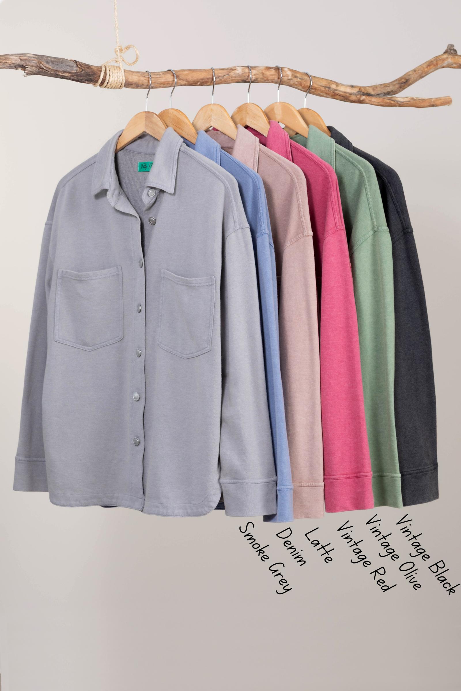 Layered and Loved Shacket by Filly Flair Product Image