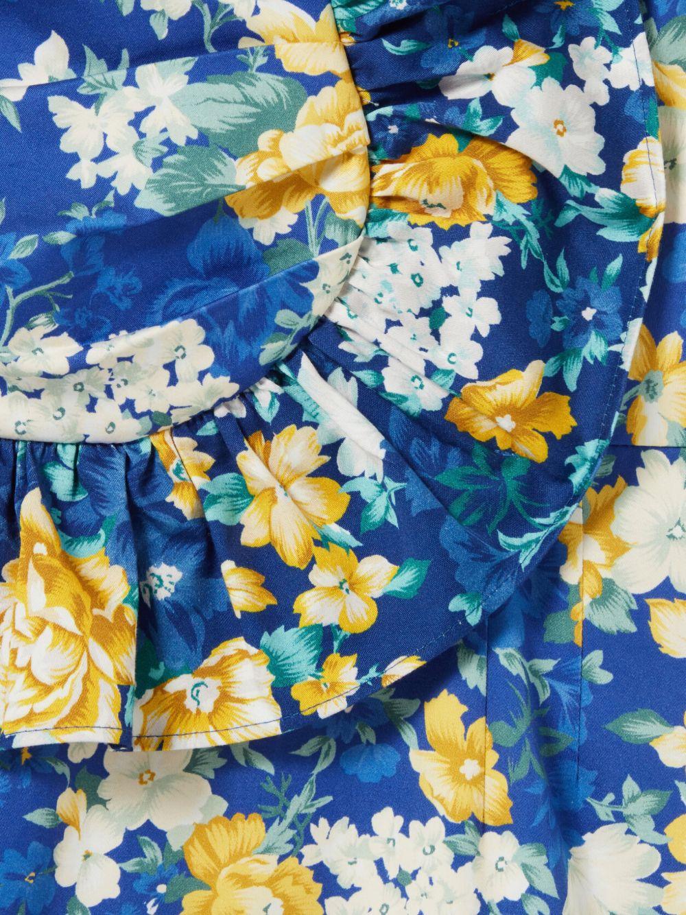 floral-print mini dress Product Image