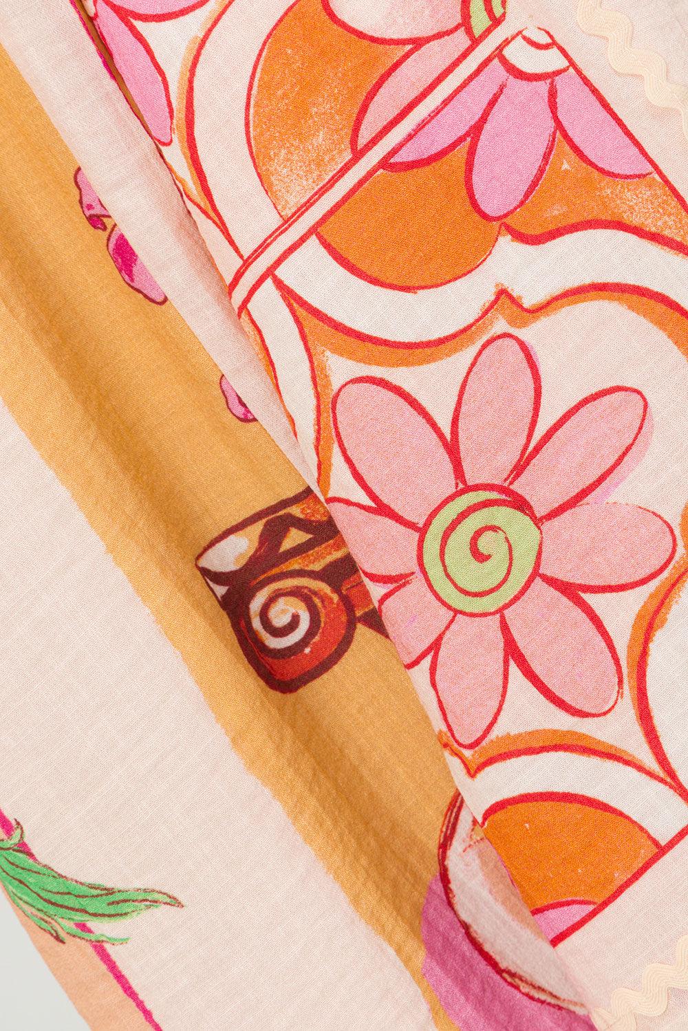 Kelia Shirt - Theotokos Peach Product Image