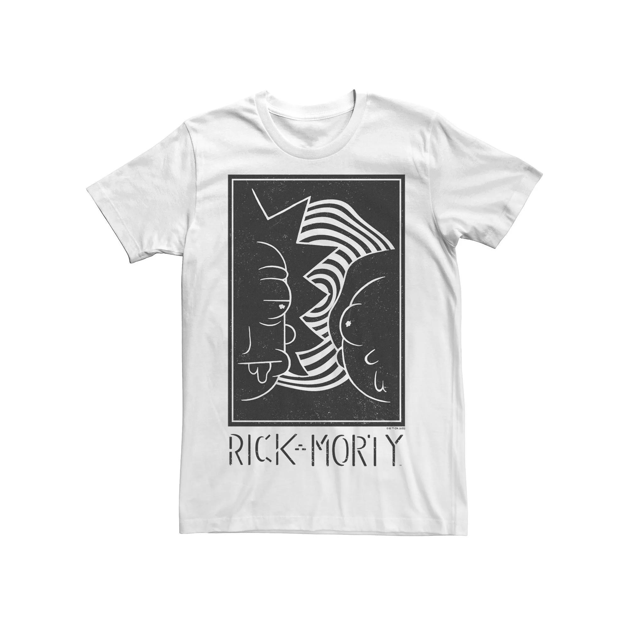 Men's Rick And Morty Dark Poster Tee,  Product Image
