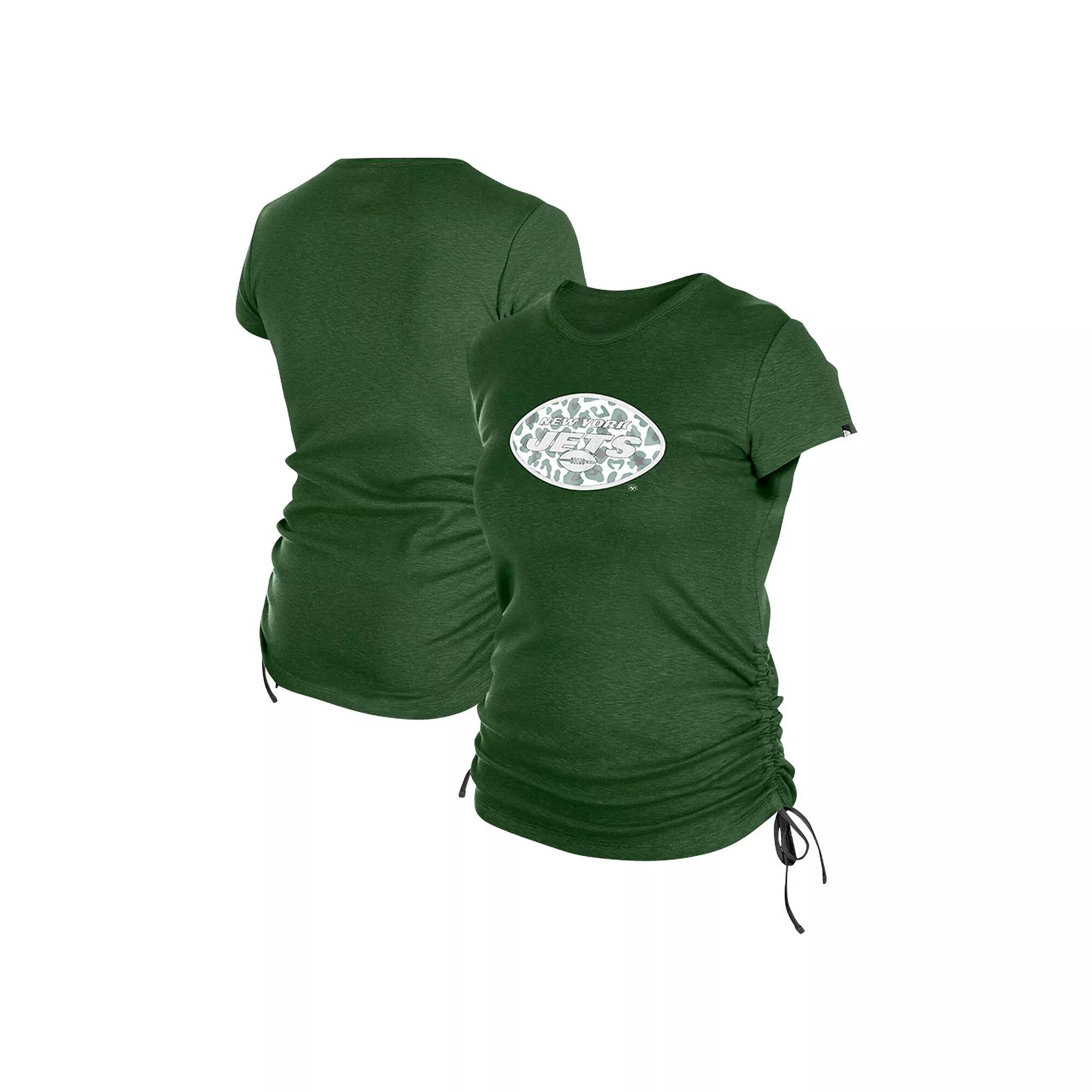 Women's New Era Purple Minnesota Vikings Ruched Side T-Shirt,  Product Image