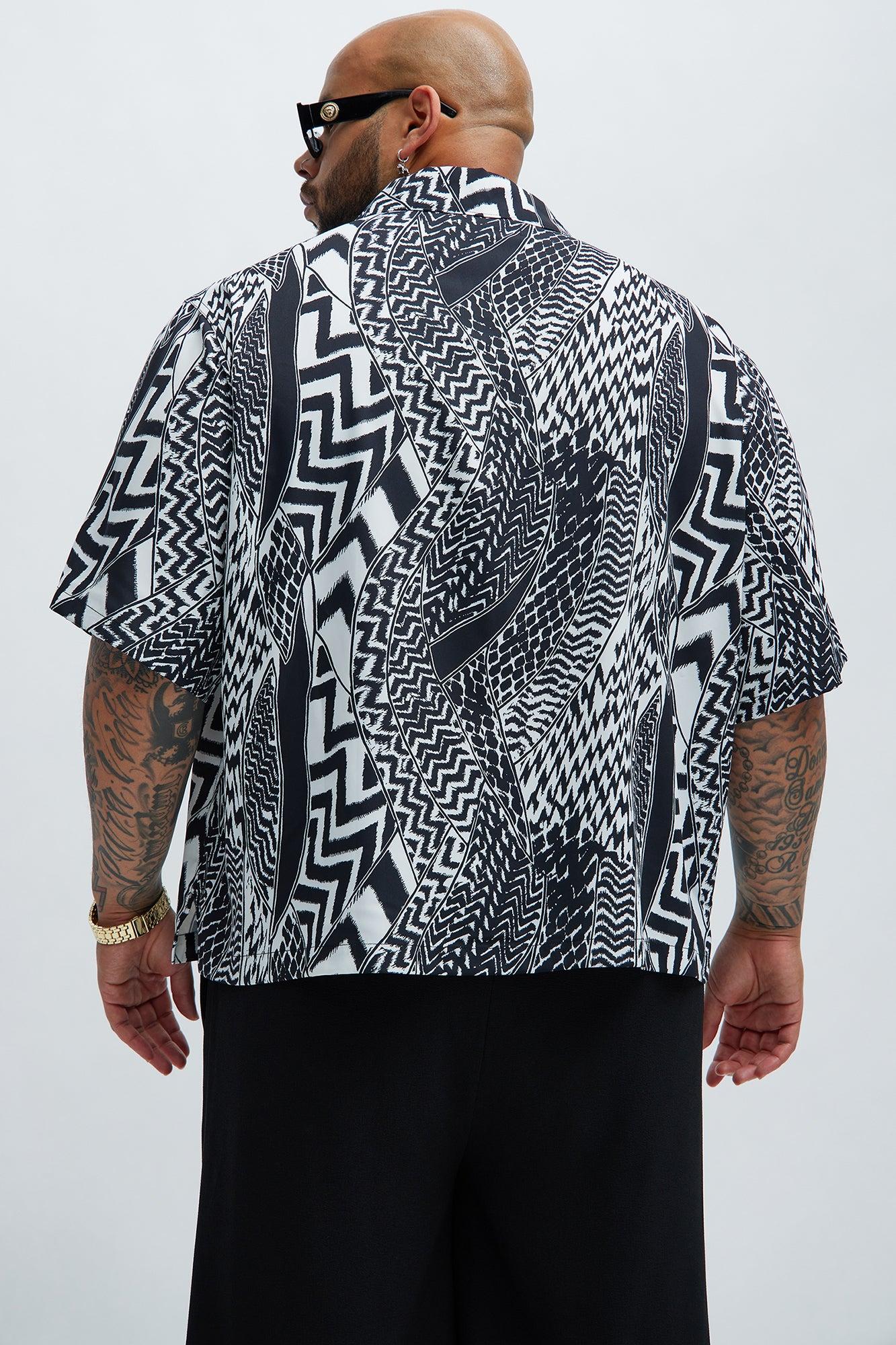 Dovercreek Tribal Shirt - Black/White Product Image