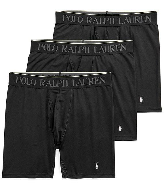 Polo Ralph Lauren 4D Flex Performance Air 6#double; Long Leg Boxer Brief 3-Pack Product Image