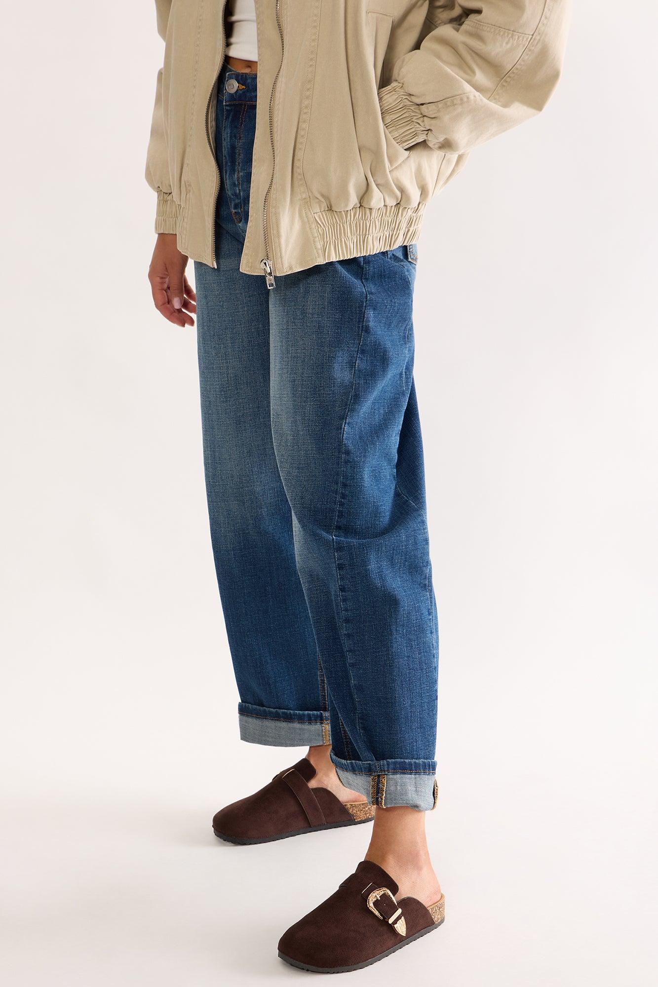 Cory Buckle Slides  - Brown Product Image