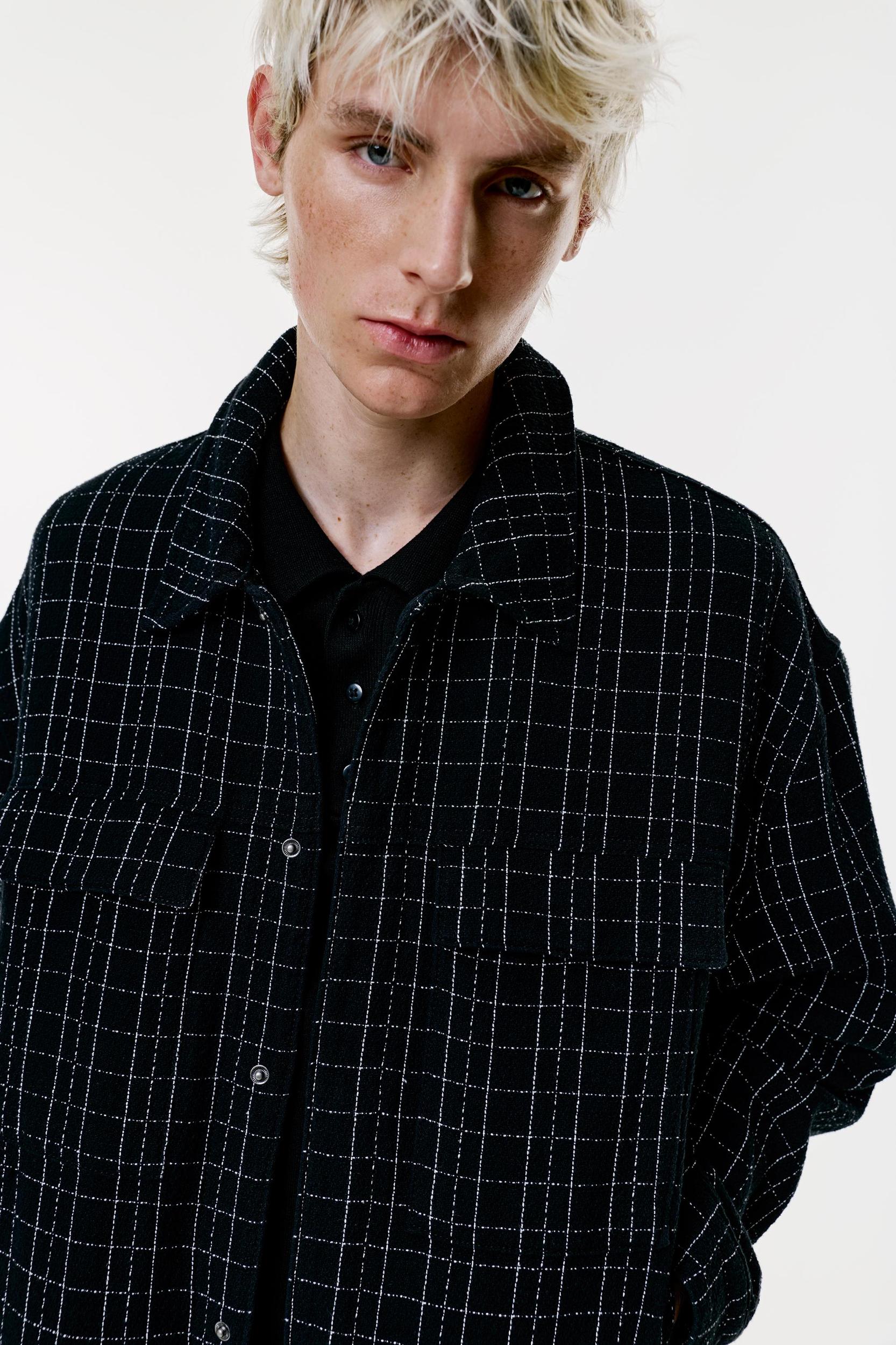 Check pocket jacket Product Image