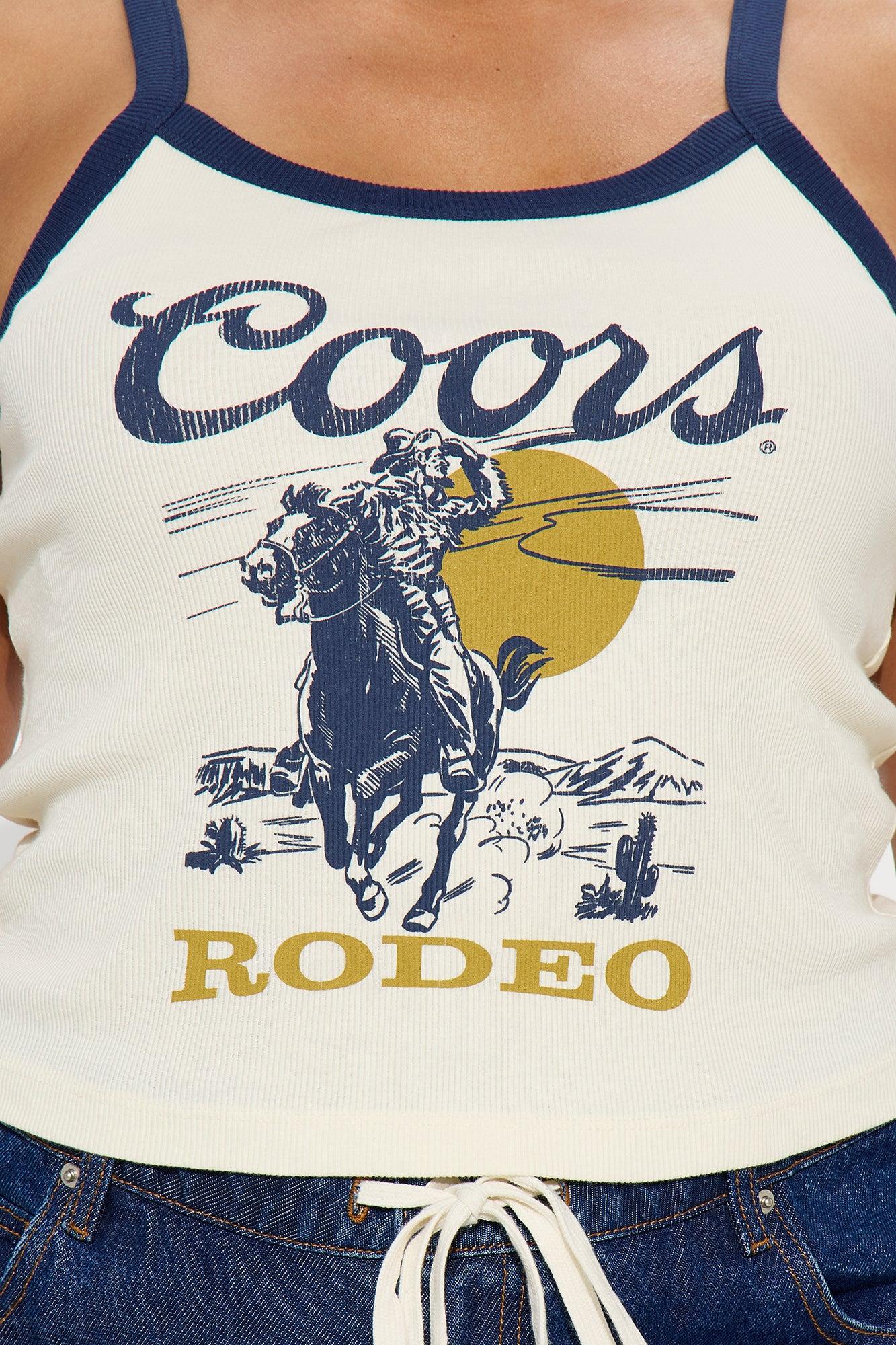 Coors Rodeo Tank Top - Ivory Product Image