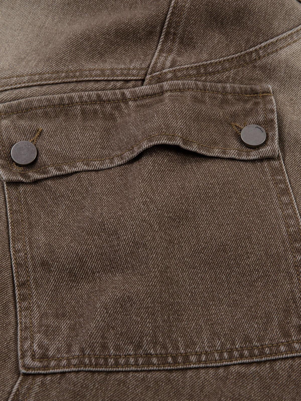 Aelfric Eden Washed Baggy Barrel Jeans Product Image