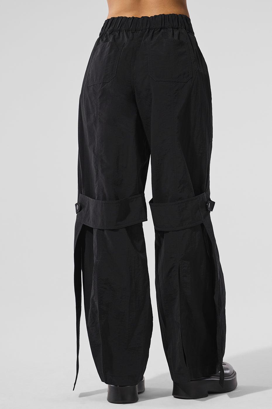 High-Waist Voyager Trouser - Black Product Image